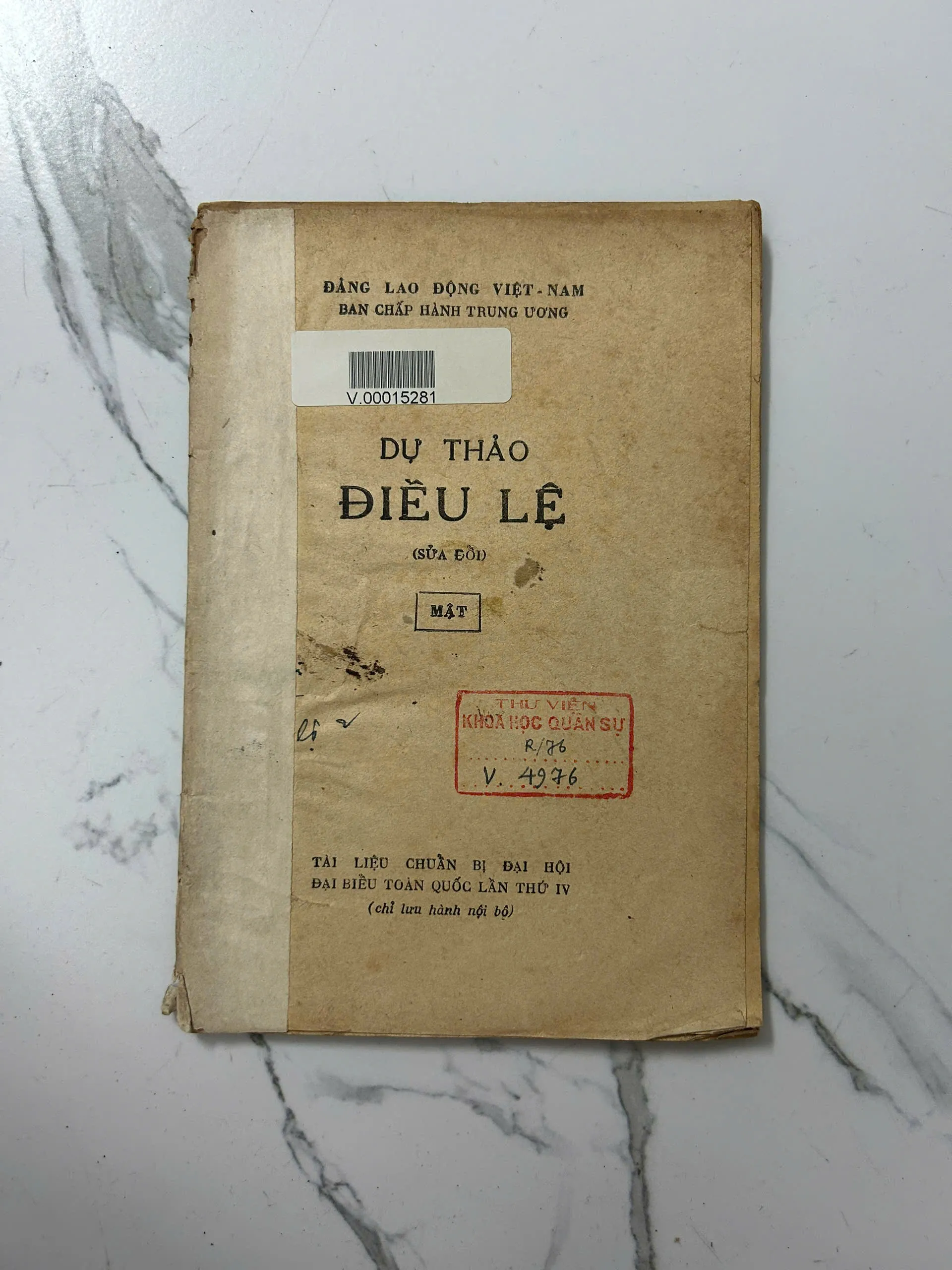 Dự thảo Điều lệ Đảng (Sửa đổi) - Ban Chấp hành Trung ương Đảng Lao động Việt Nam