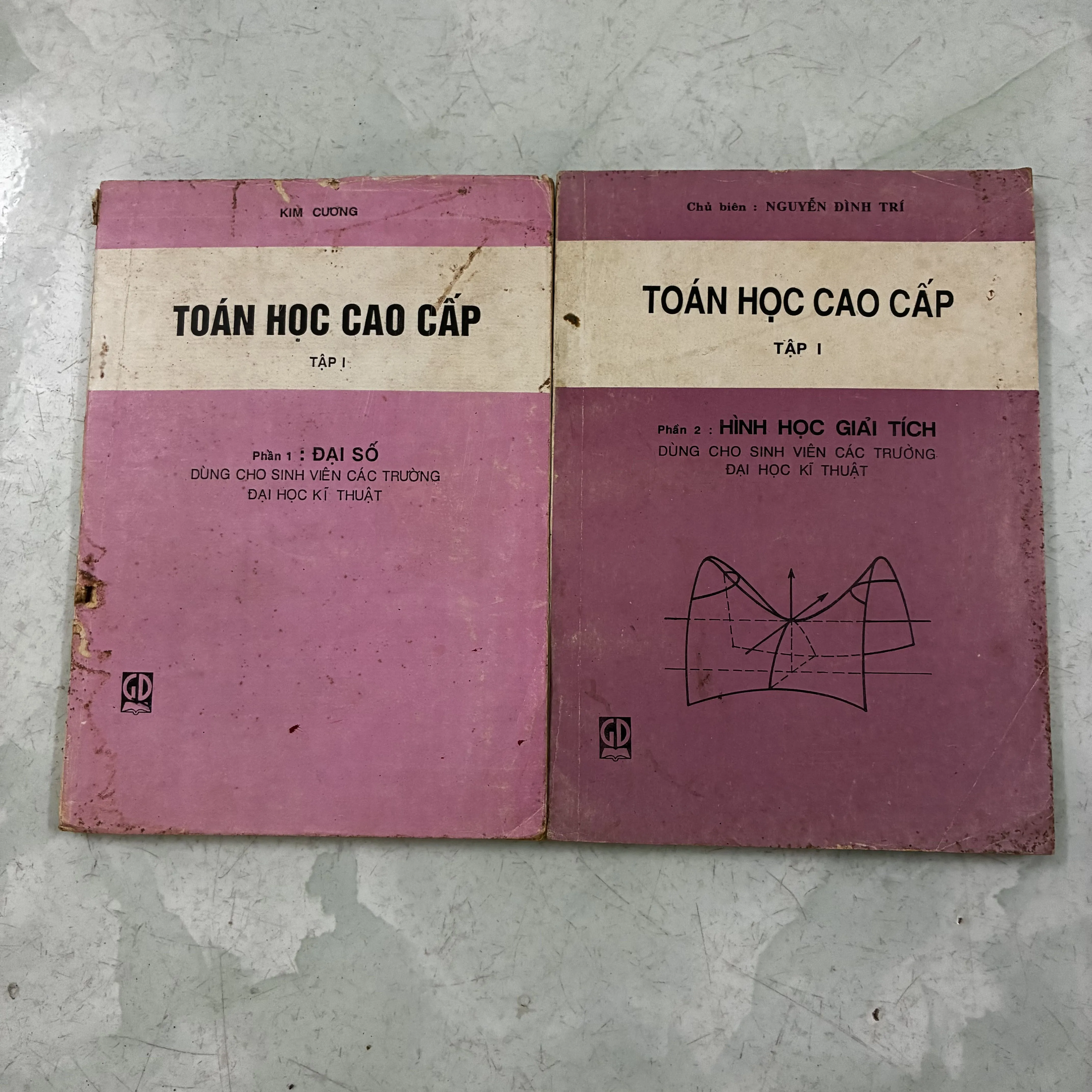 Toán học cao cấp Tập 1 (2 phần)