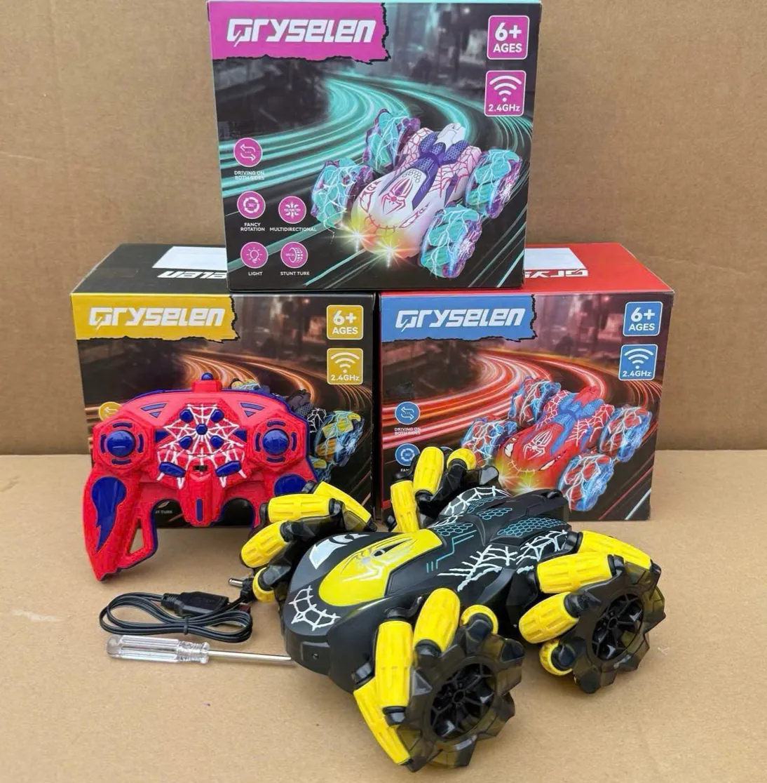 Siêu xe bánh Xoắn Điều Khiển 