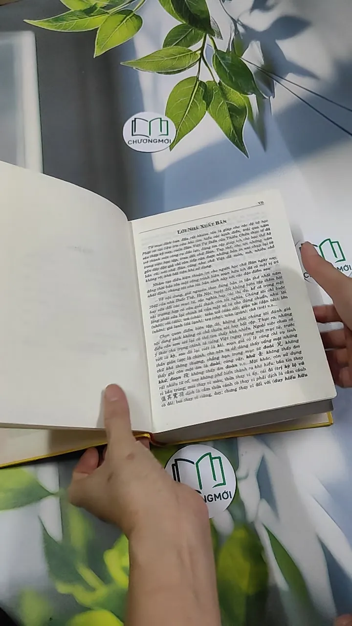 [MIỄN PHÍ BỌC SÁCH] Hán Việt Tự Điển - Thiều Chửu 750810