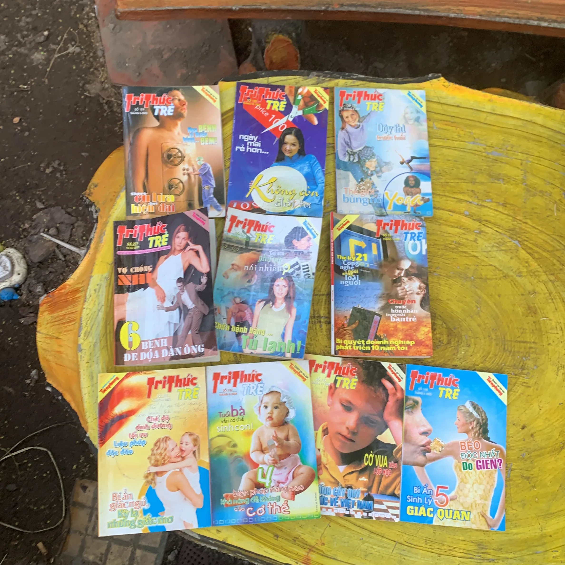 TRI THỨC TRẺ TẠP CHÍ TRI THỨC TRẺ COMBO 10 số
