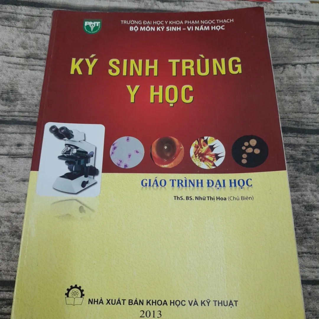 KÝ SINH TRÙNG Y HỌC. Bậc ĐH. ThS Bác sỹ Nhữ Thị Hoa.