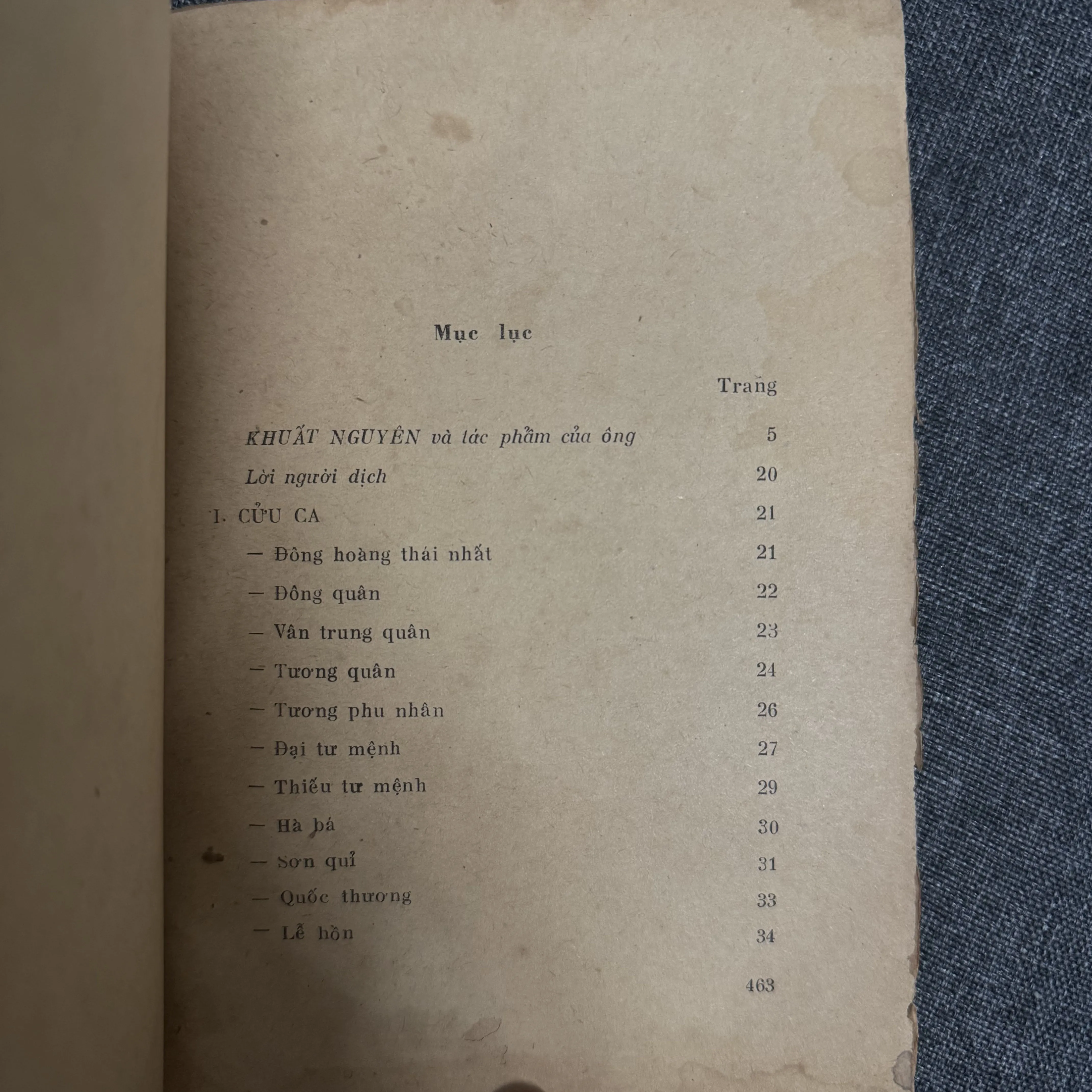 Sở từ - Khuất Nguyên 1000072