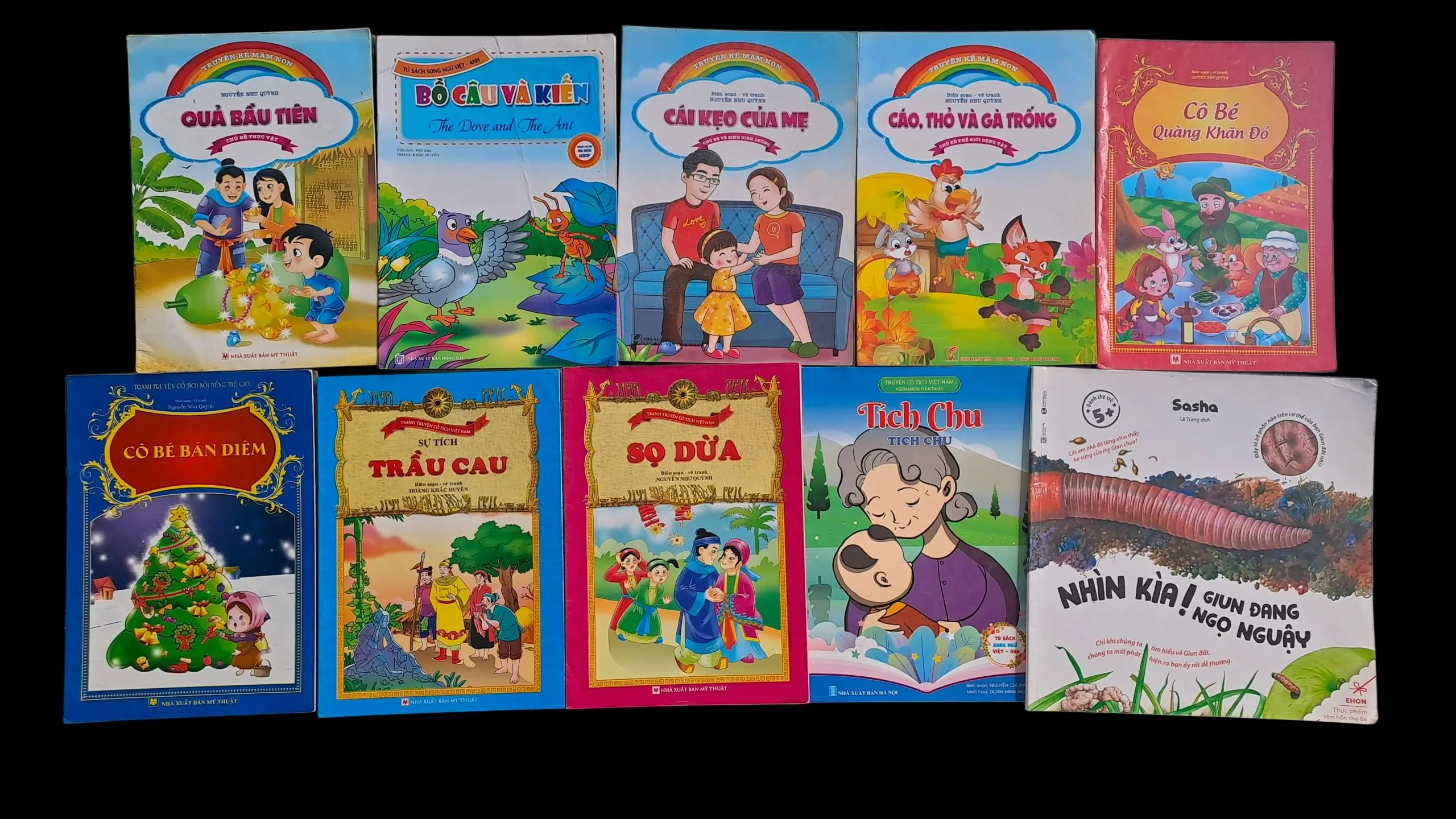  Set 38 cuốn sách truyện mỏng phù hợp cho bé từ 0 - 6 tuổi 972188