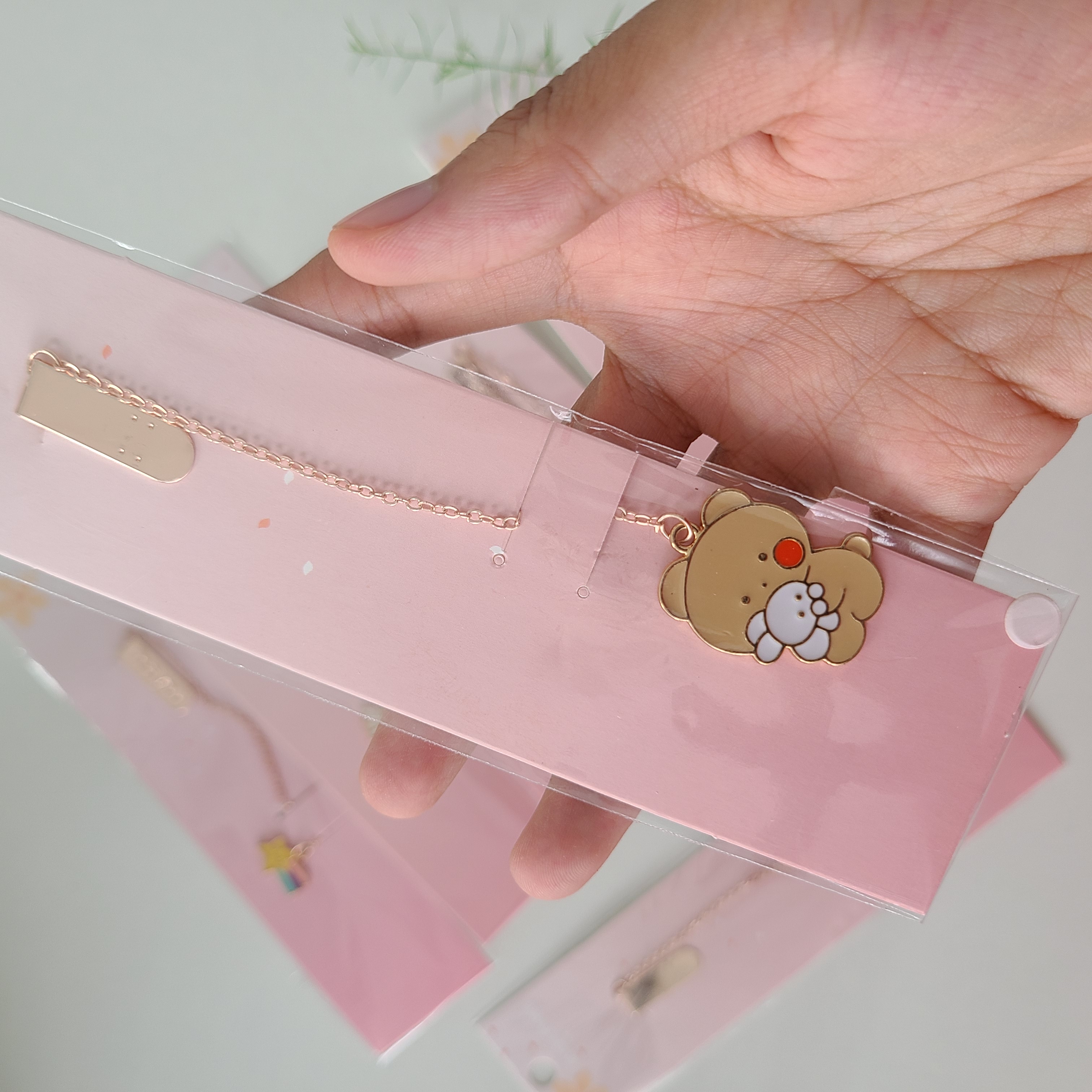 Book mark bằng kim loại đánh dấu trang sách 77397