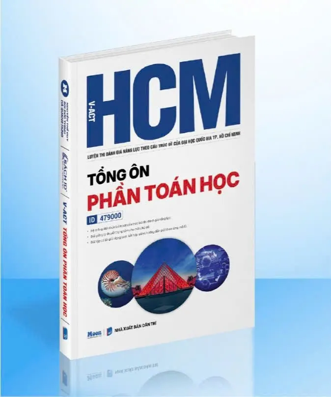 VACT luyện thi ĐGNL theo cấu trúc đề của ĐHQH Tp.HCM  - Tổng ôn phần Toán học