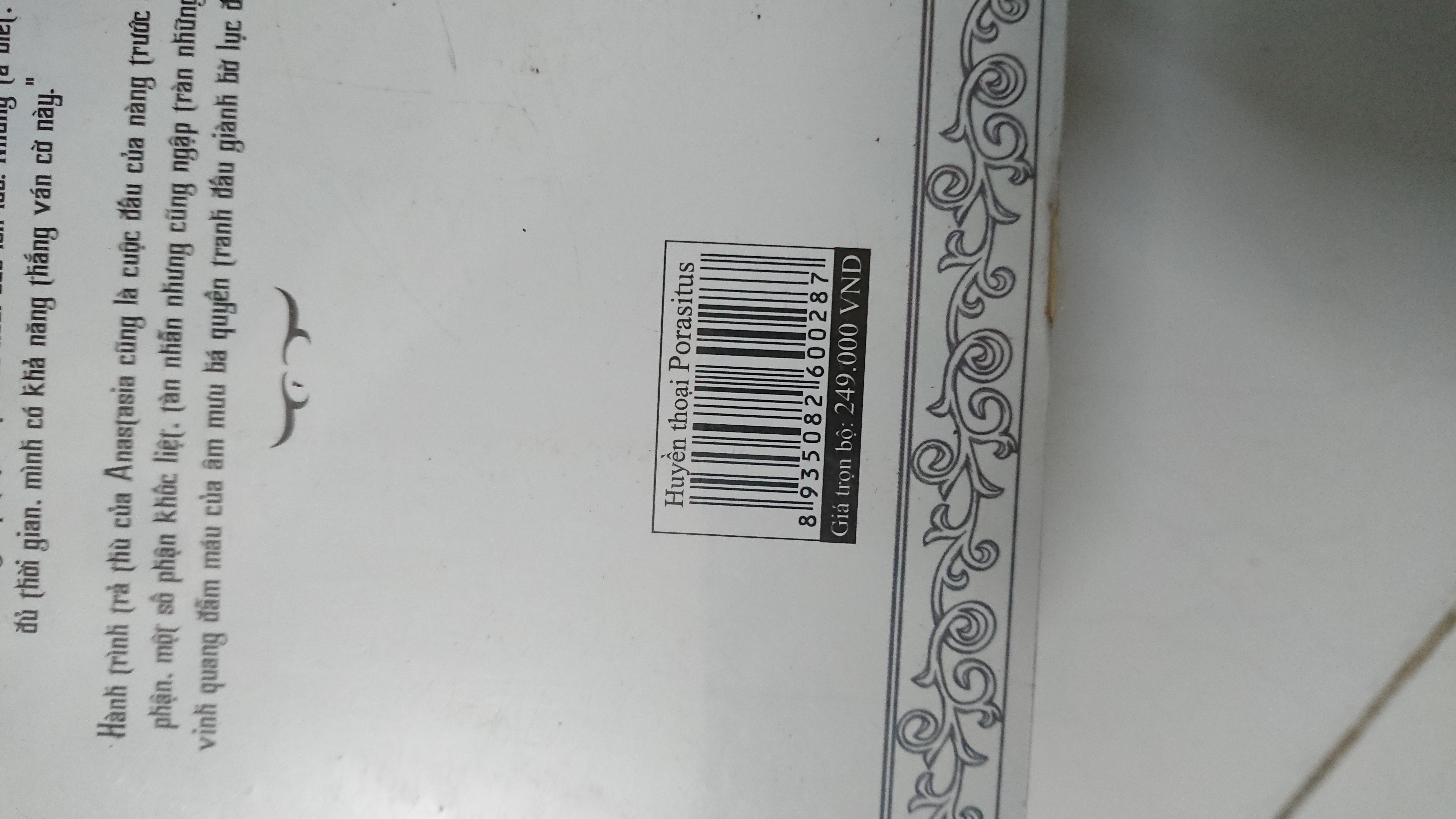 Huyền thoại Porasitus, sách mới tinh 546556