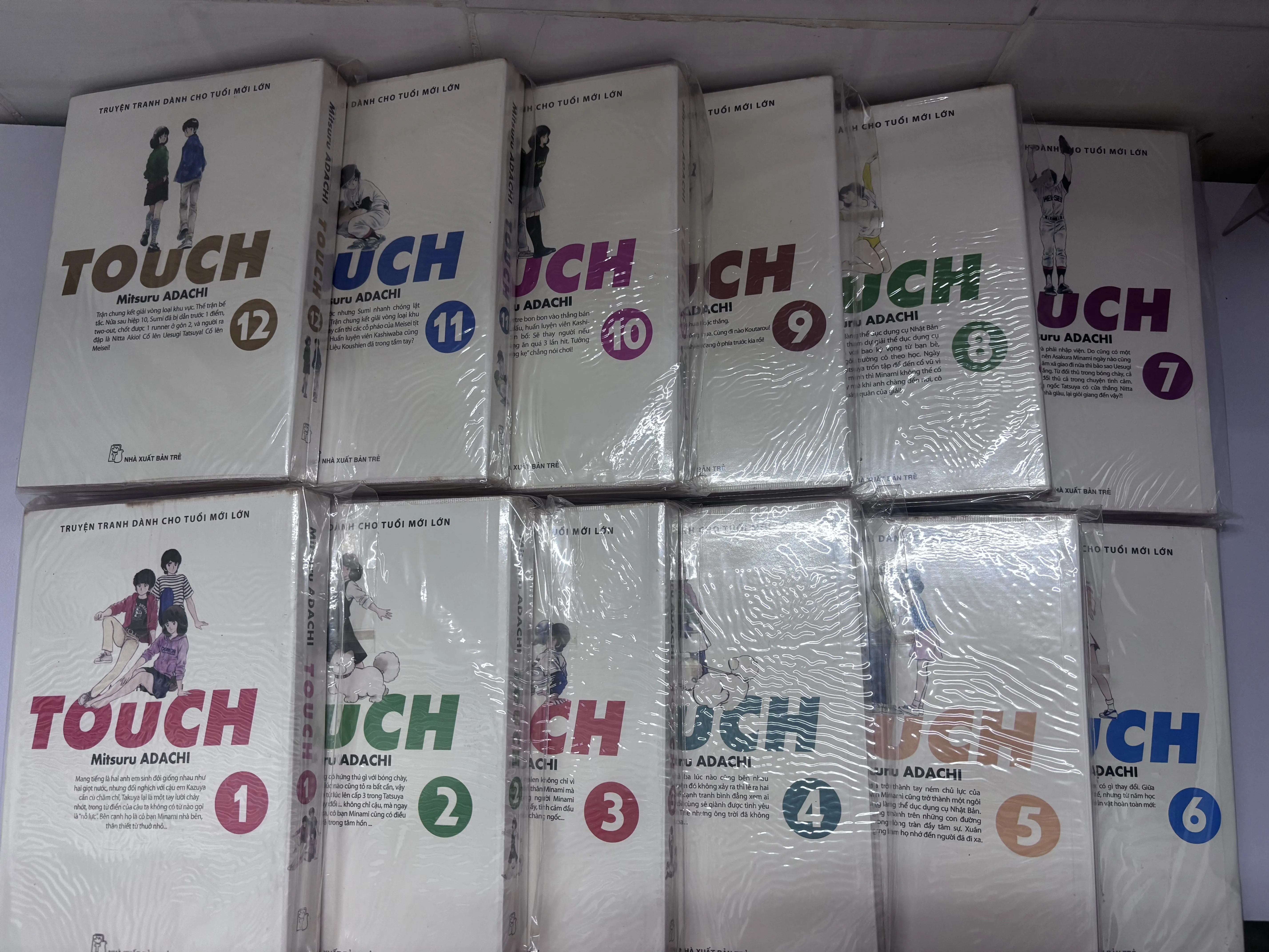 Truyện tranh - Touch full 12t (đủ bookmark)