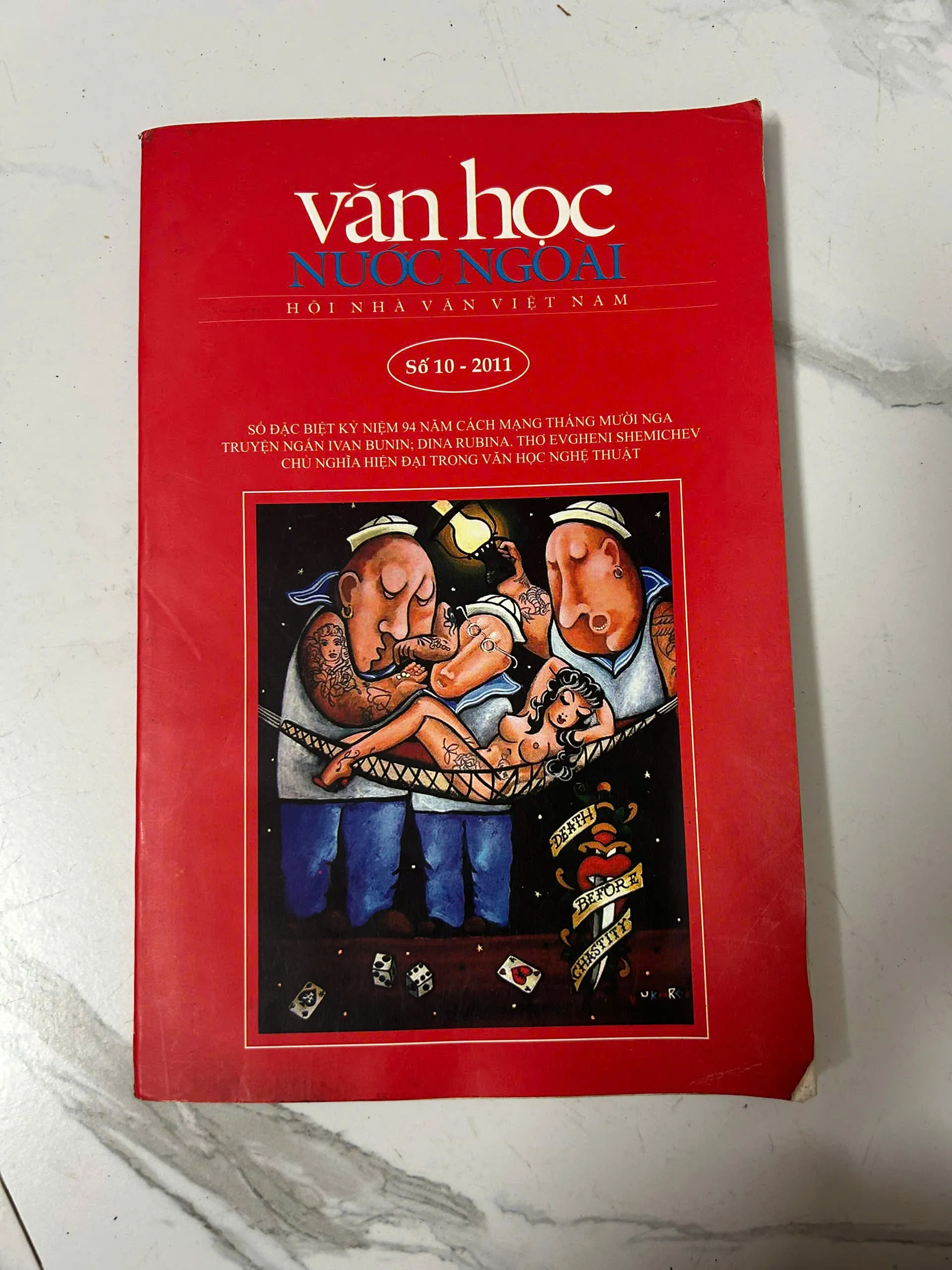 Tạp chí Văn học nước ngoài (Số 10 - 2011) – Hội Nhà văn Việt Nam