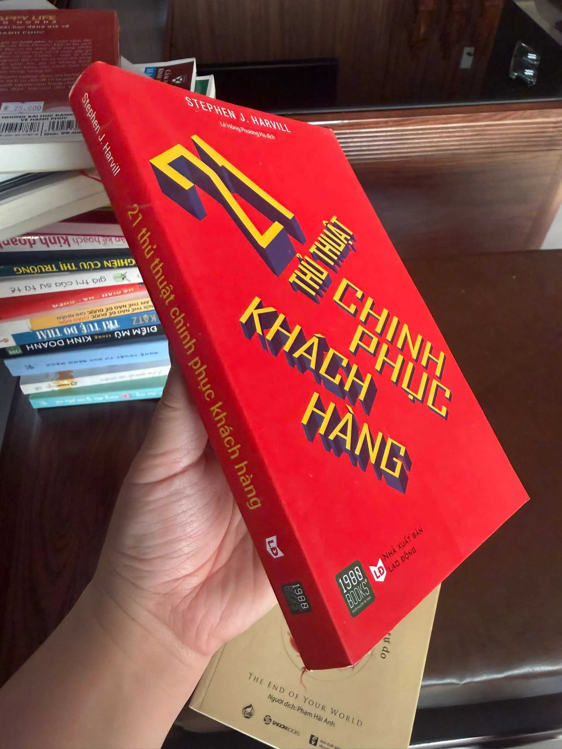 21 THỦ THUẬT CHINH PHỤC KHÁCH HÀNG – Stephen J. Harvill | K2 1001227