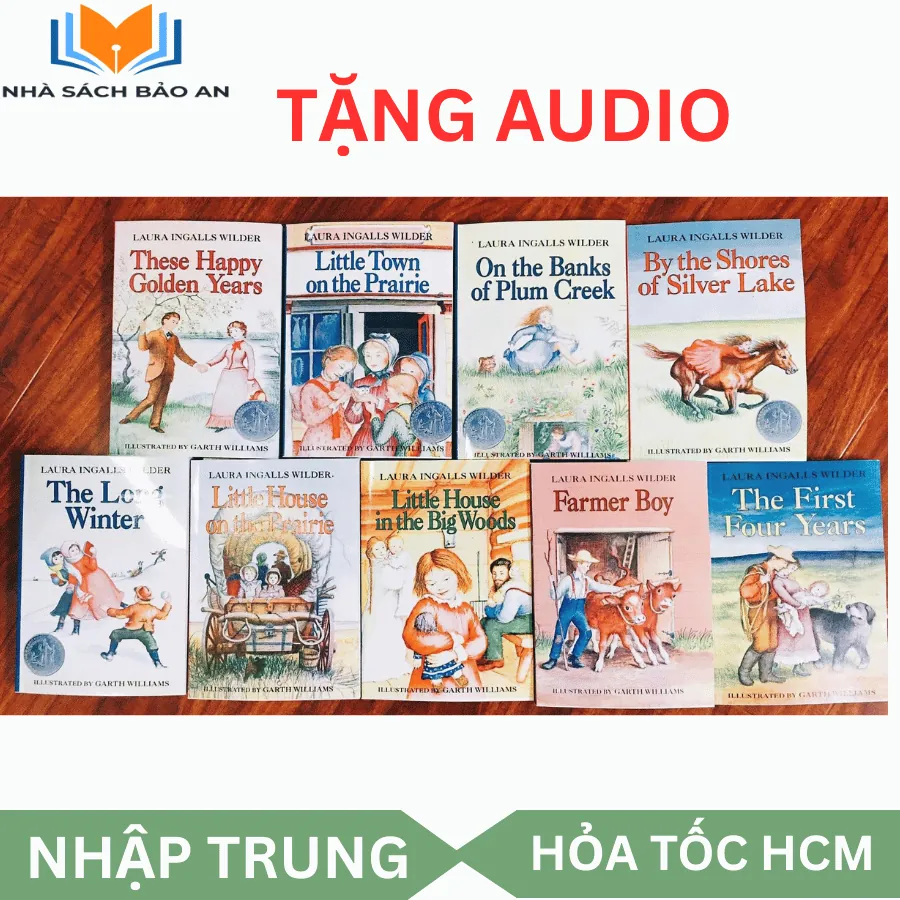 Sách tiếng anh - LITTLE HOUSE 9 cuốn tặng audio