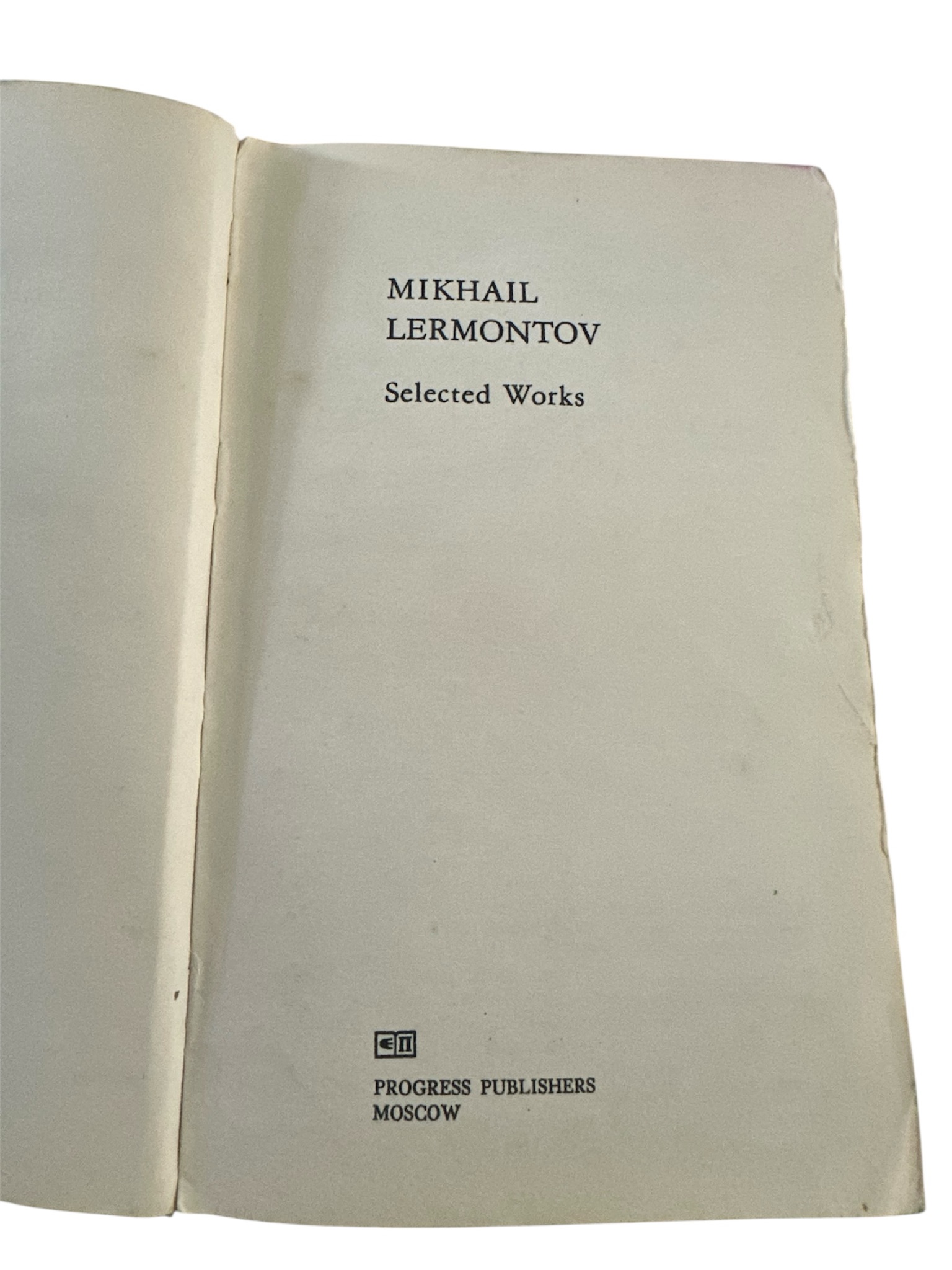 Sách ngoại văn tiếng Anh- Mikhail Lermontov : Selected works 499372