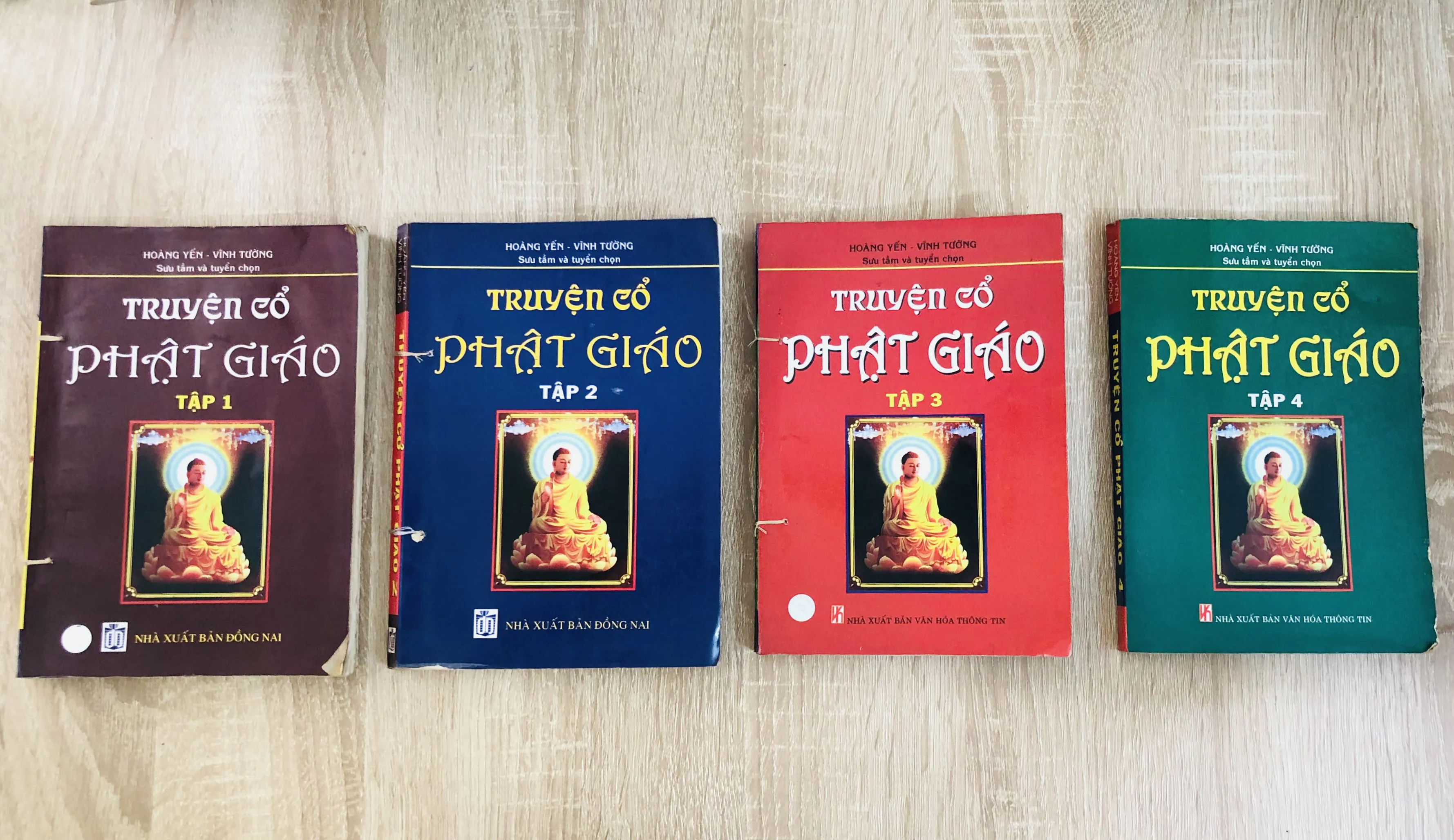 TRUYỆN CỔ PHẬT GIÁO – TRỌN BỘ 4 TẬP