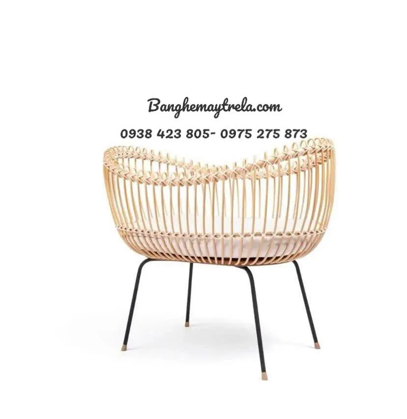 Nôi mây tự nhiên cho bé 752815