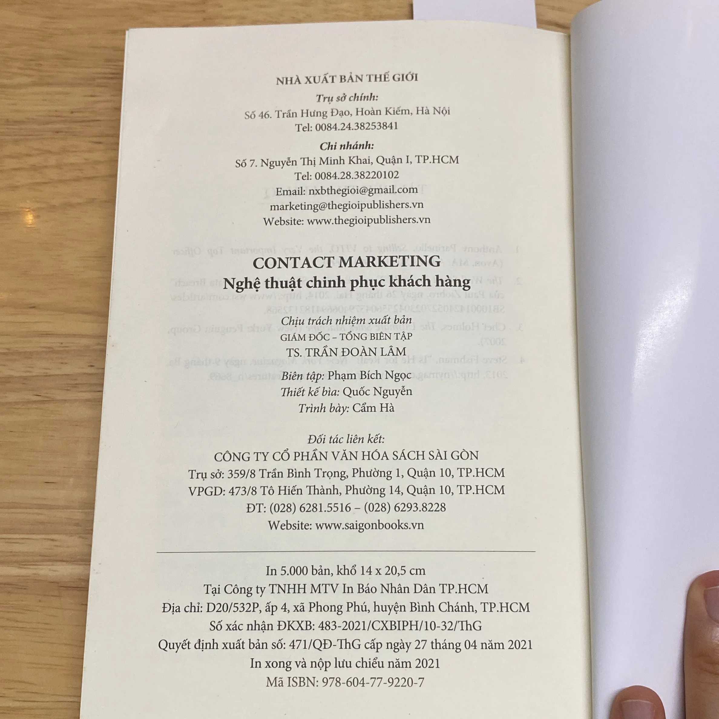 CONTACT MARKETING - Nghệ thuật chinh phục khách hàng - Stu Heinecke 992829