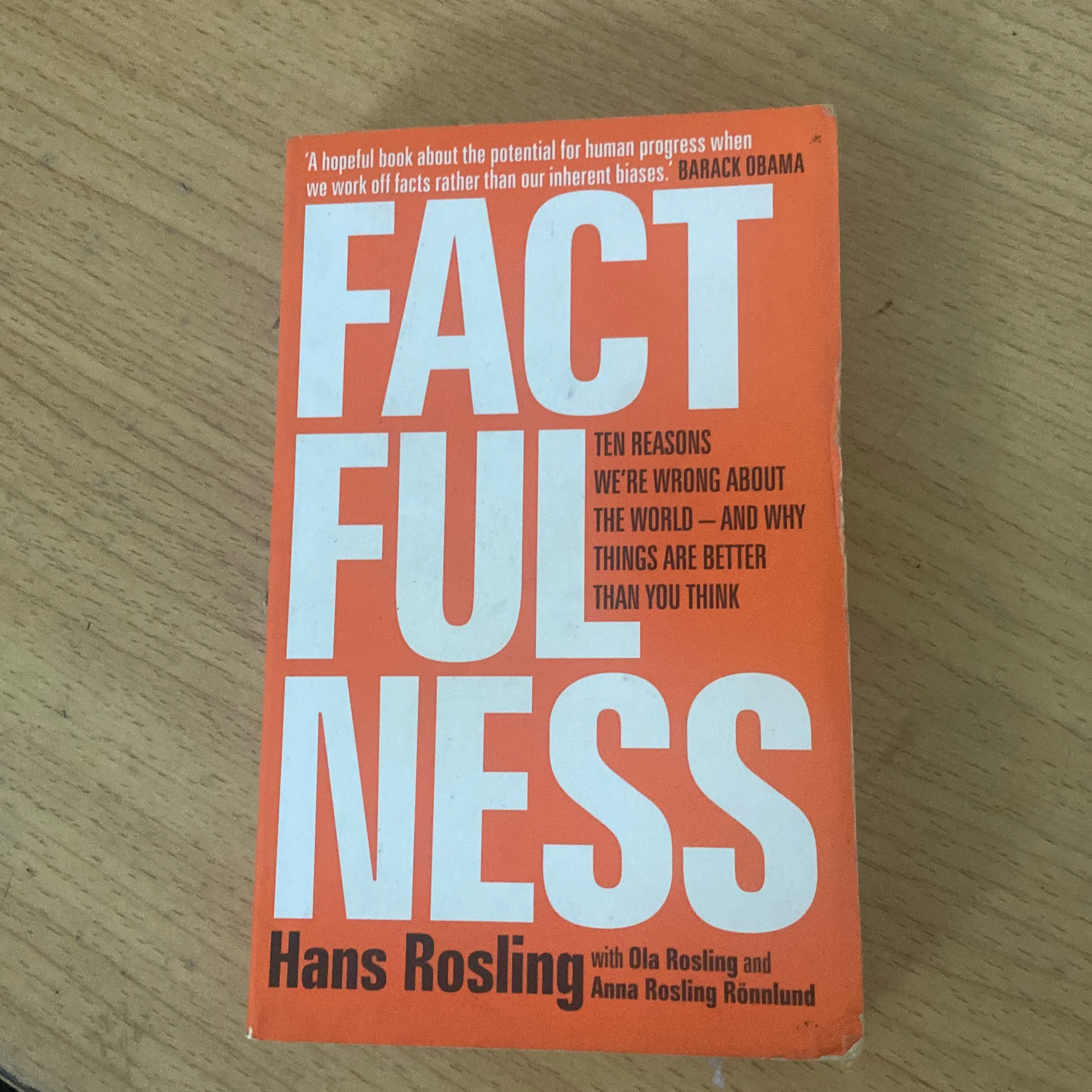 Factfulness - Hans Rosling