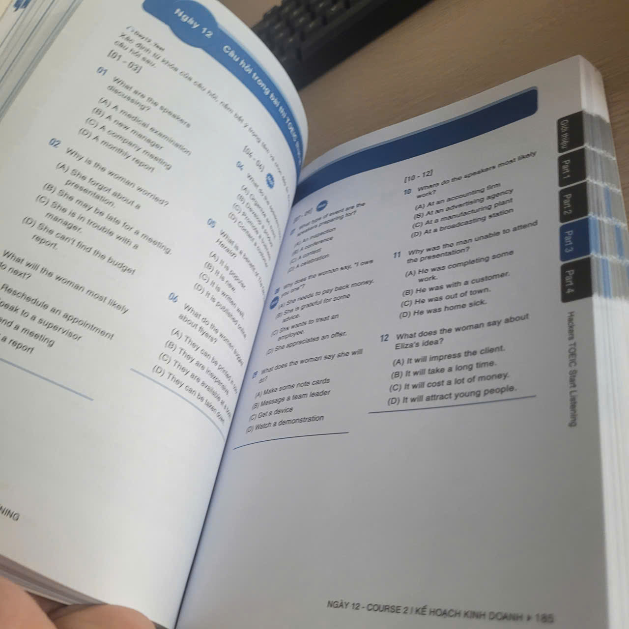 Hackers TOEIC Start Listening	David Cho 524887