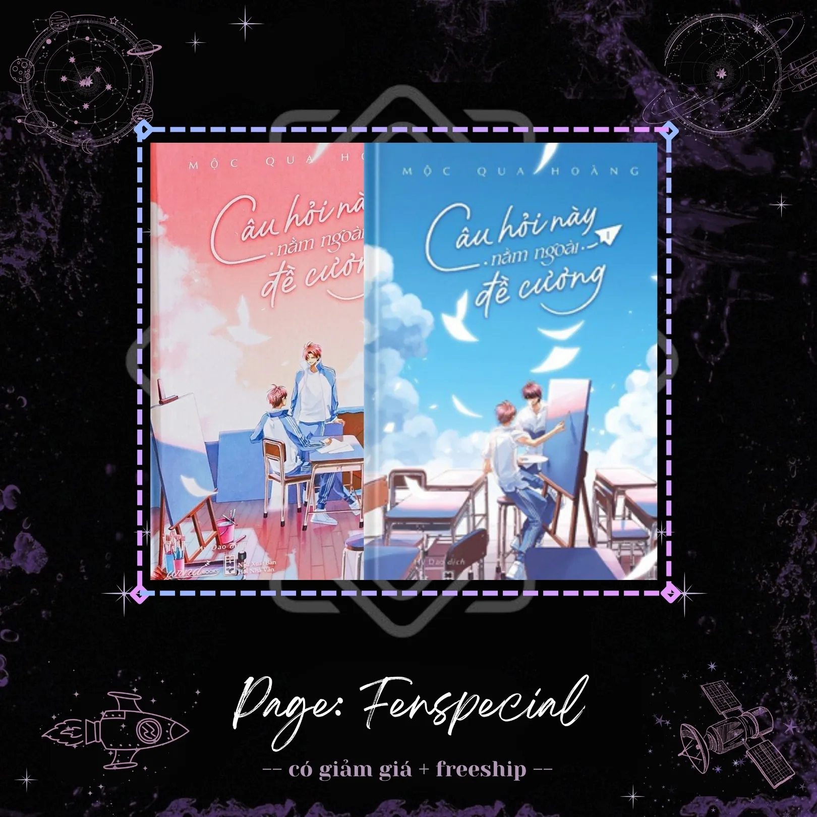 Chỉ Sách Bìa Cứng: Câu Hỏi Này Nằm Ngoài Đề Cương - Tập 1, 2 + Quà 1tr - Fenspecial