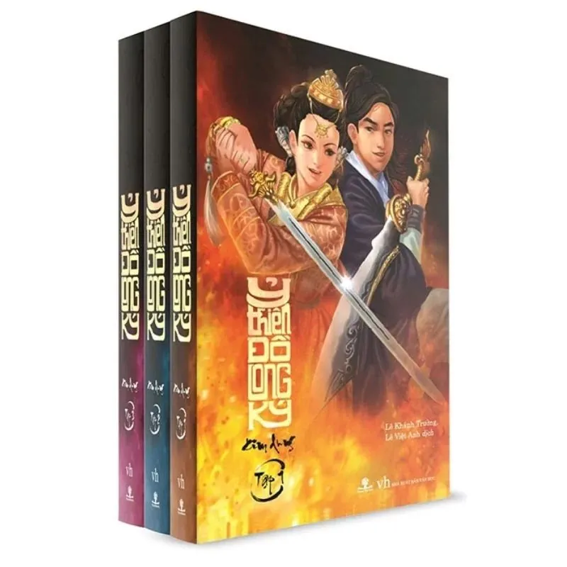 Truyện - Ỷ Thiên Đồ Long Ký - Kim Dung - Sách nguyên seal