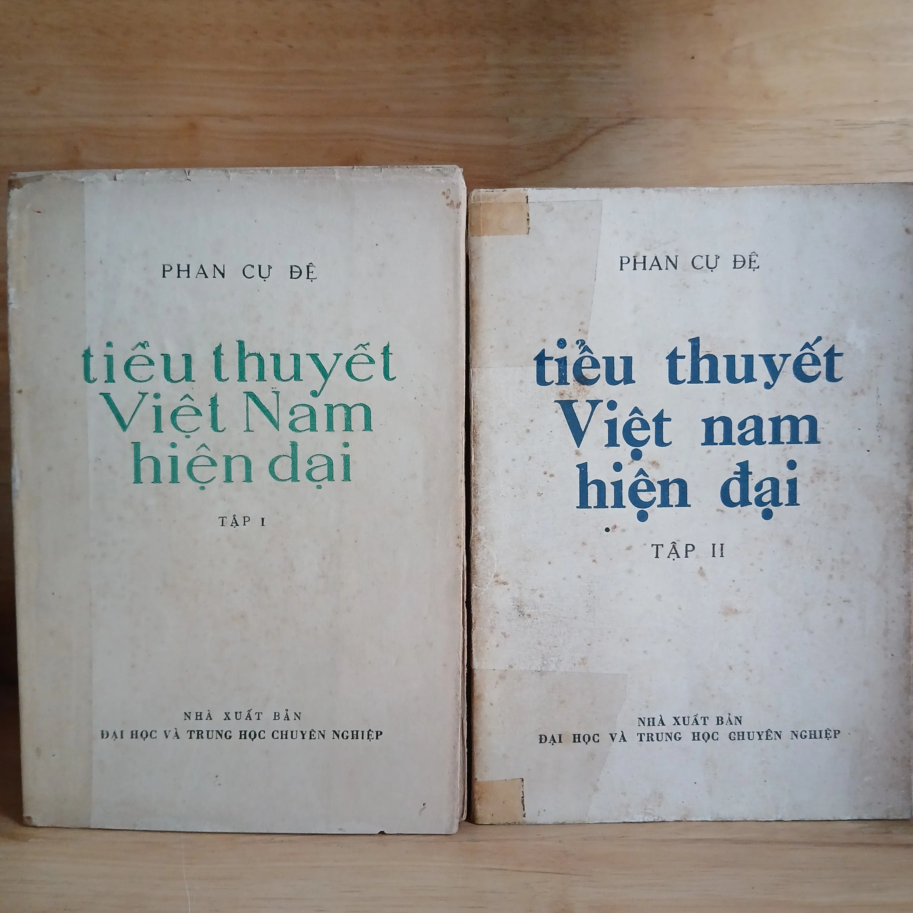 Tiểu Thuyết Việt Nam Hiện Đại (Bộ 2 Tập, Xb 1975) - Phan Cự Đệ