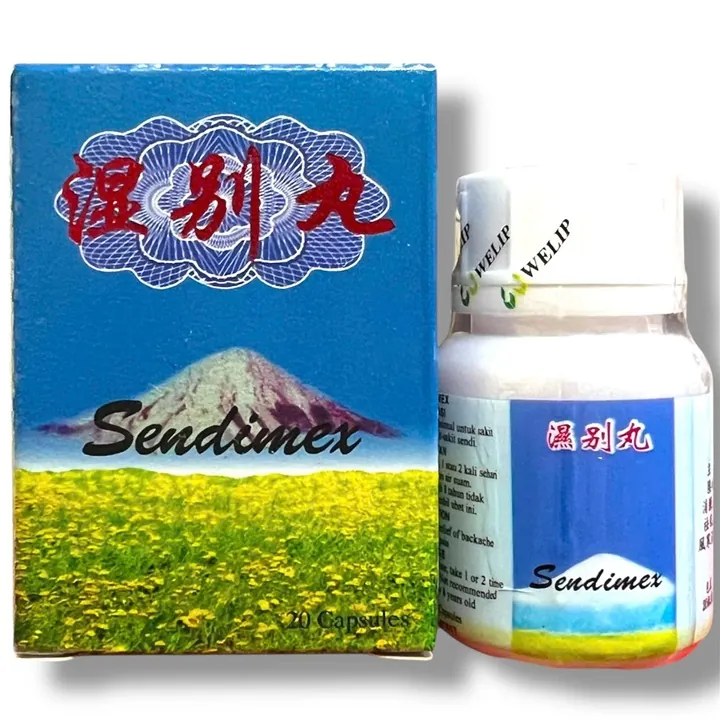 Viên uống đau nhức xương khớp Sendimex Thấp biệt hoàn xuất xứ Malaysia - Hộp 20 viên