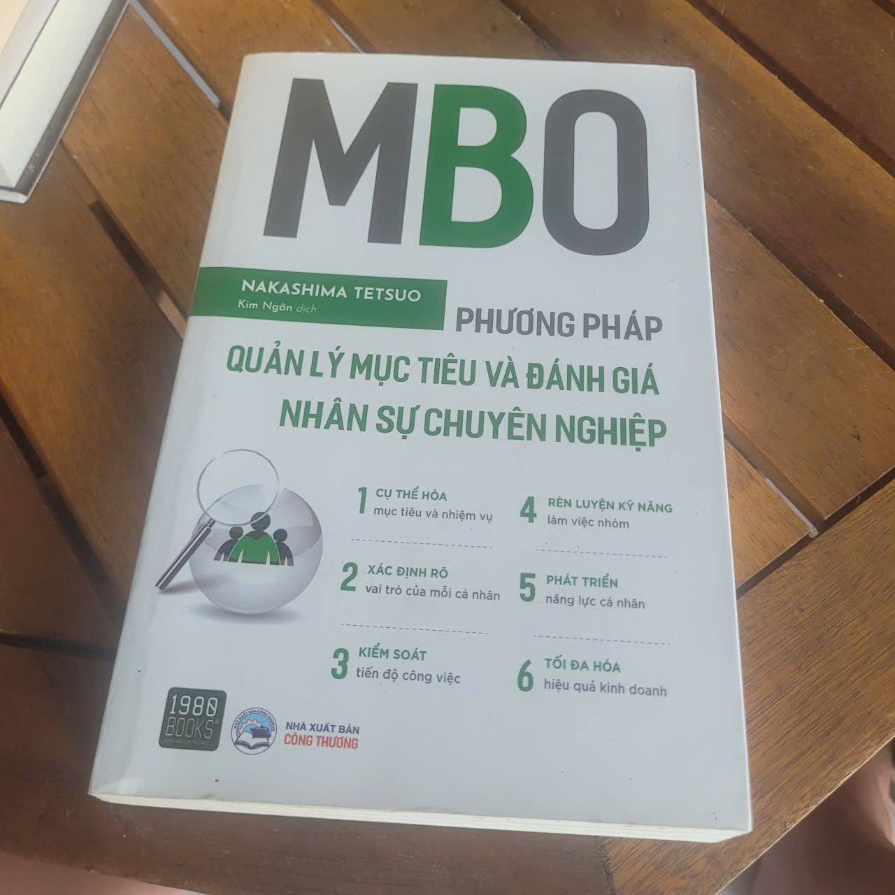 MBO - Phương pháp quản lý mục tiêu và đánh giá nhân sự chuyên nghiệp	Nakashima Tetsuo