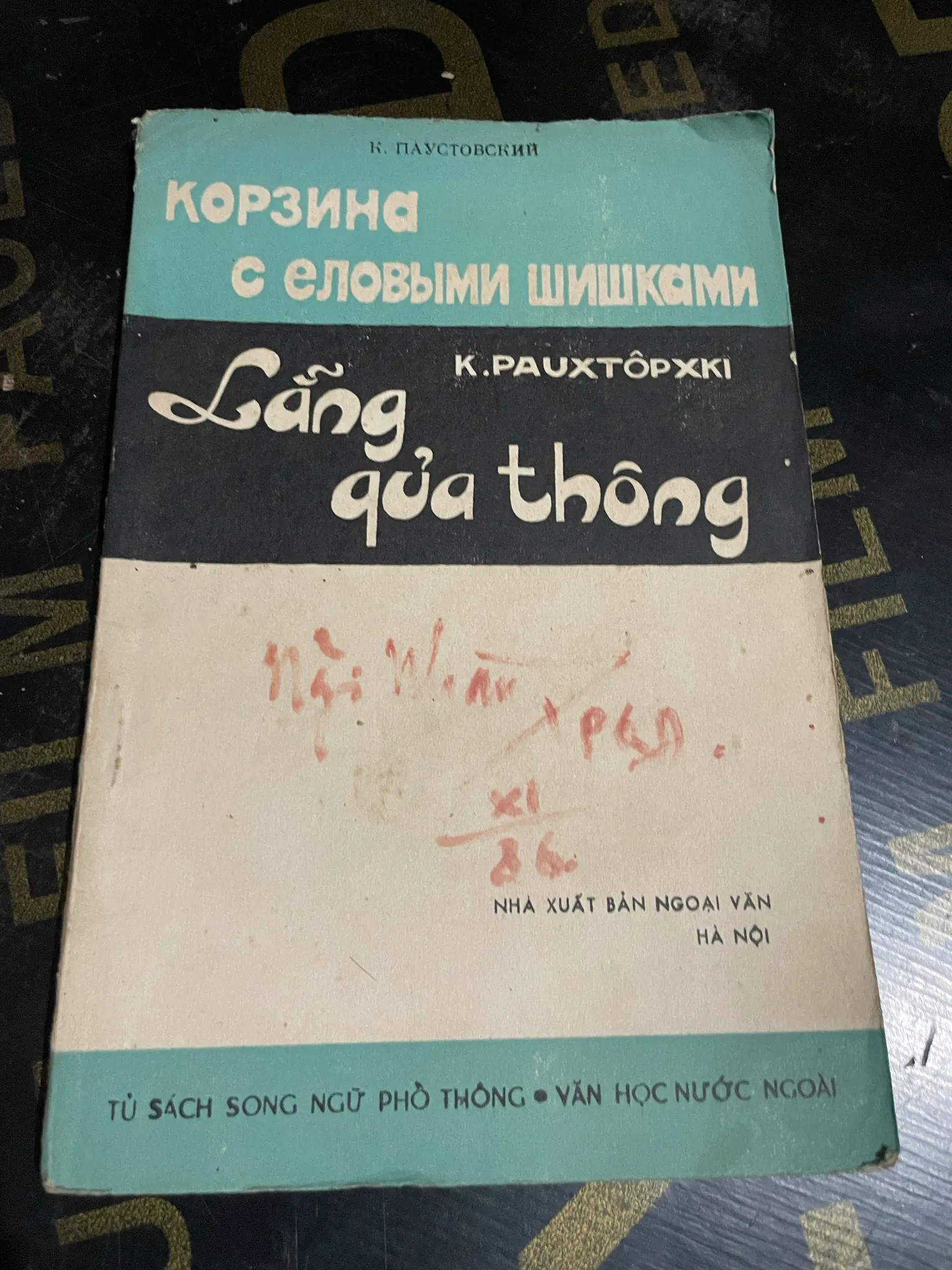 Lẵng quả thông _ Vũ Thư Hiên dịch- song ngữ 352721