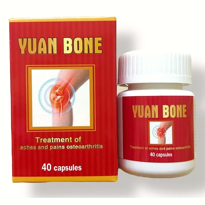 Viên uống đau nhức xương khớp Yuan Bone xuất xứ Malaysia - Hộp 40 viên - Mã số 1361