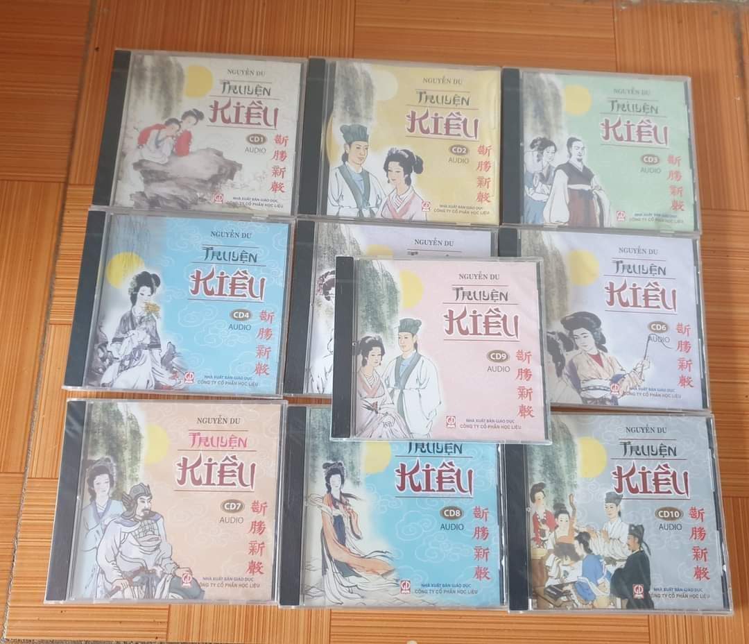 Truyện Kiều ngâm thơ
Với 10 CD dài 500 phút  201696