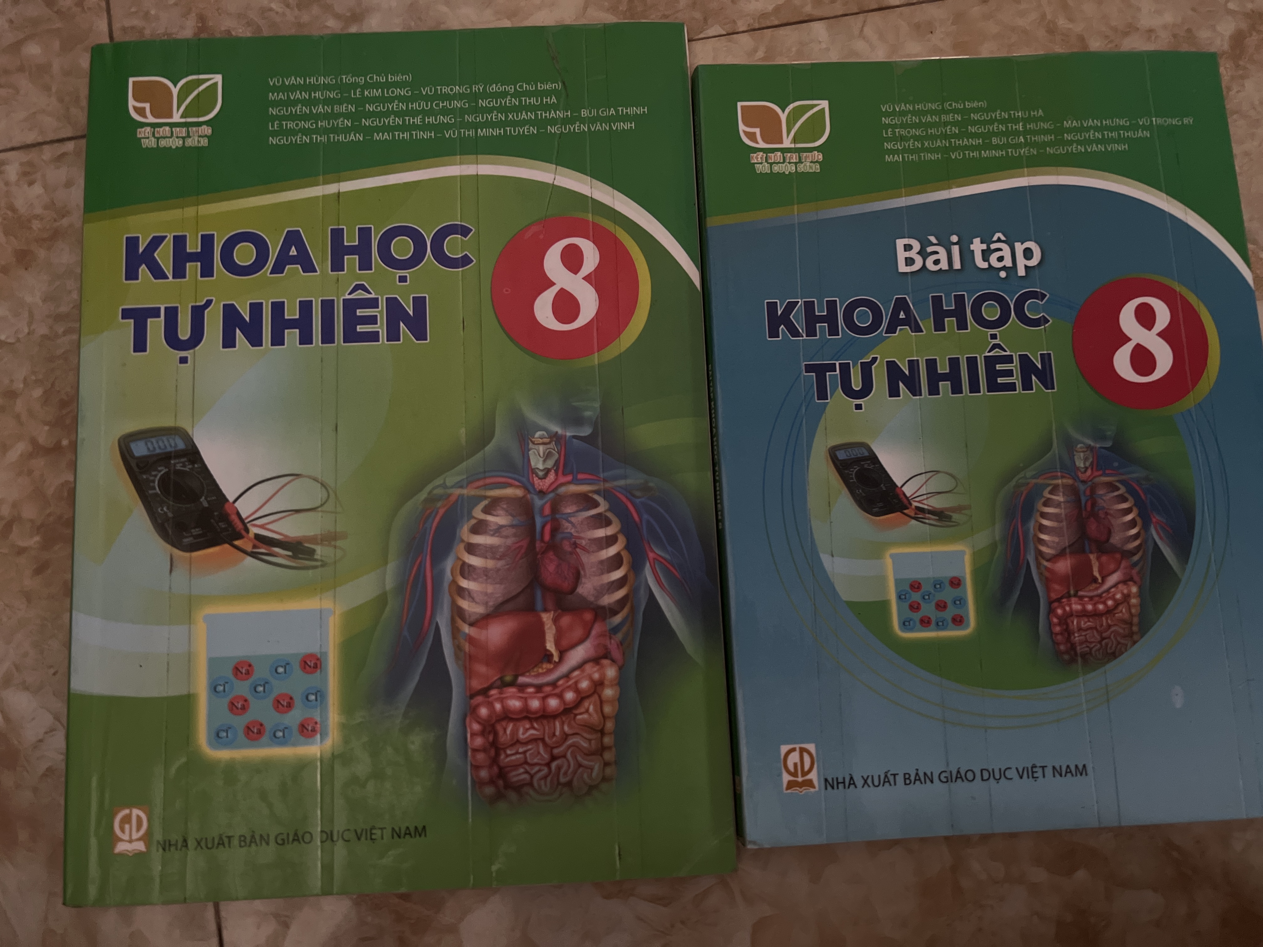 Combo  2 sách khoa học tự nhiên 8 kntt