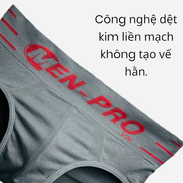 Combo 2 Quần lót nam vải thun cotton dệt kim mềm mịn co giãn thoải mái 304289