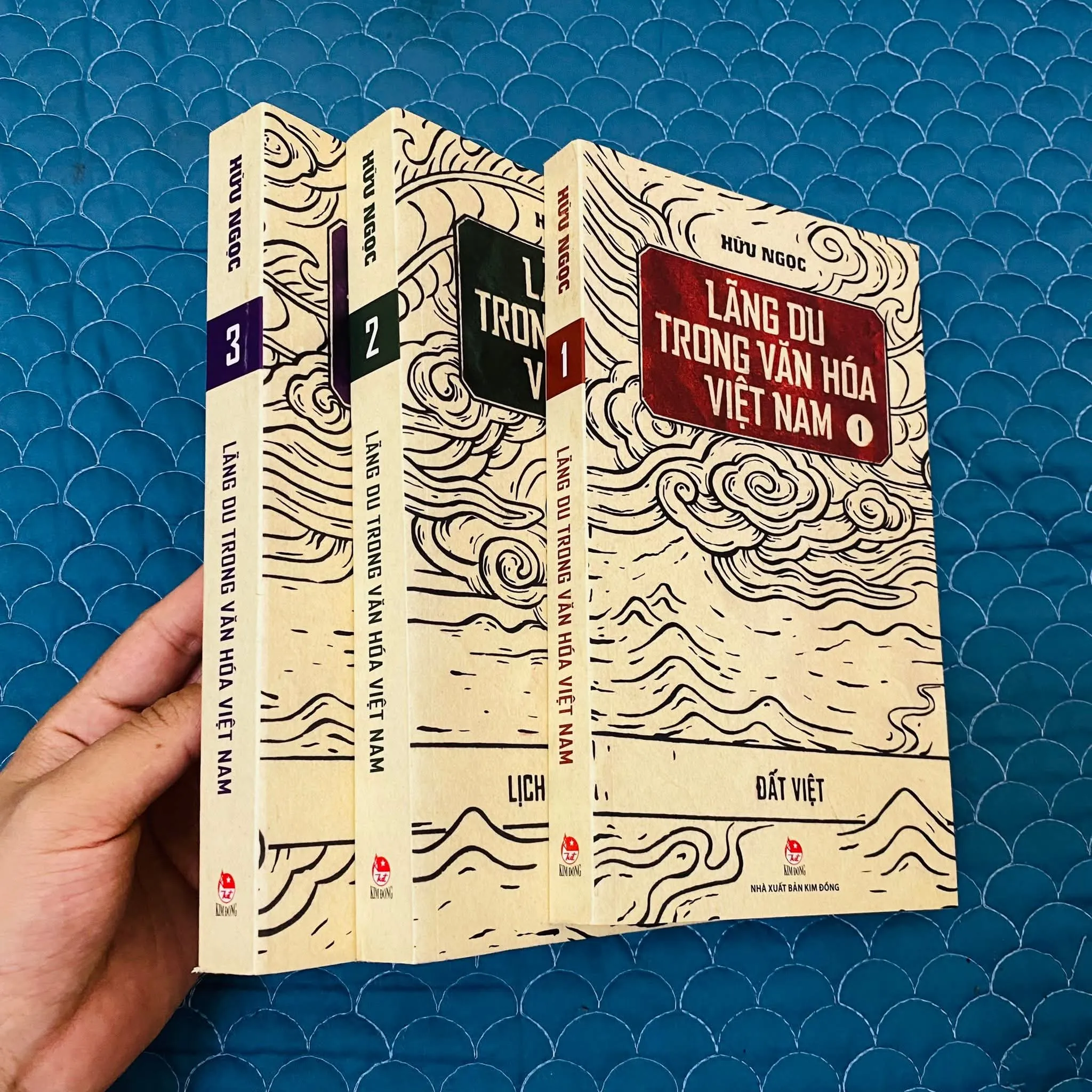 Combo 3 quyển - Lãng du trong văn hóa Việt Nam -  Hữu Ngọc#HATRA