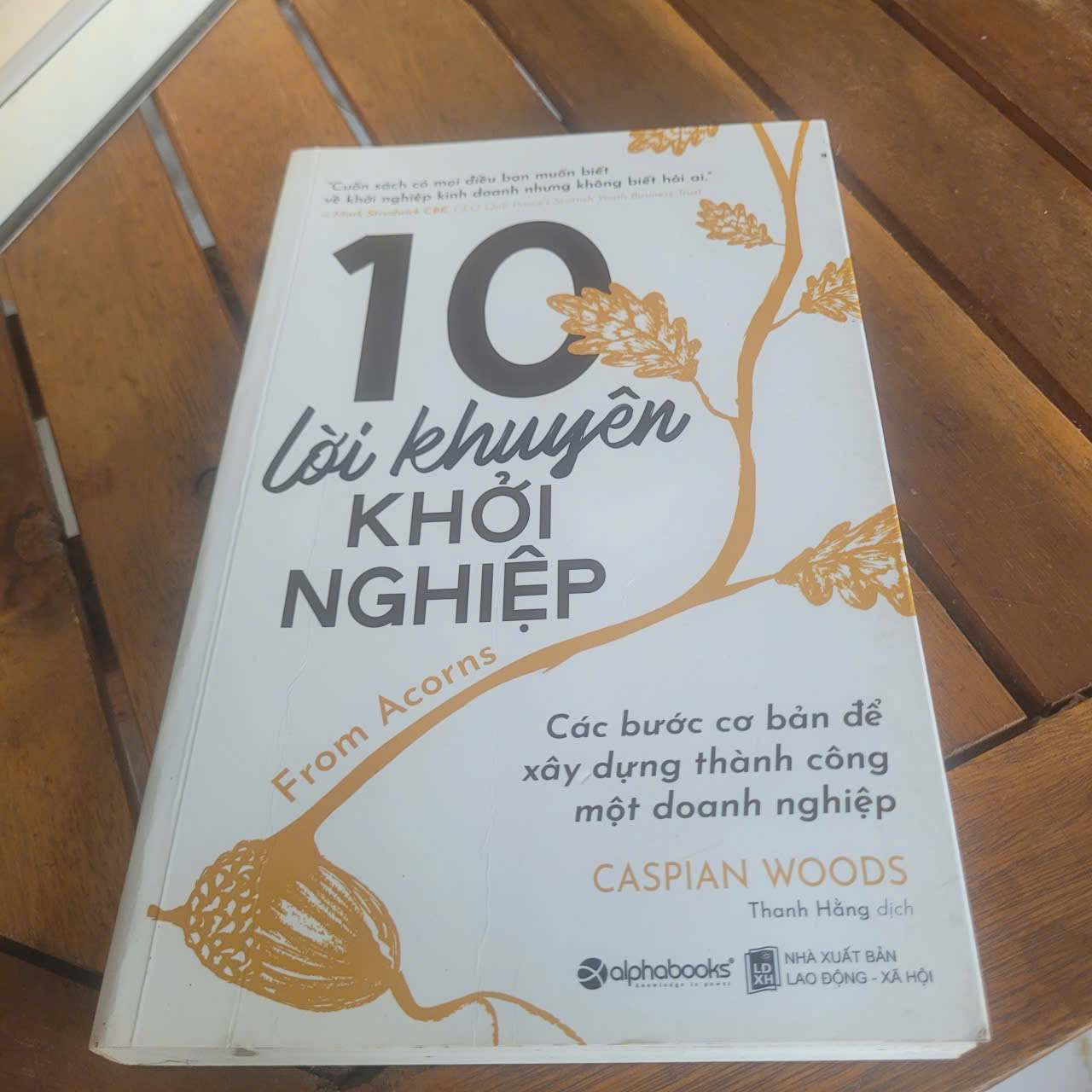 10 lời khuyên khởi nghiệp	Caspian Woods