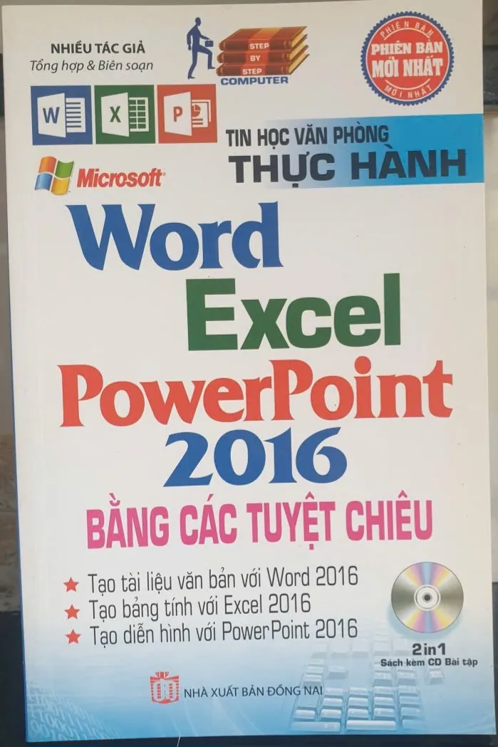 Tin Học Văn Phòng Thực Hành Word Excel PowerPoint 2016 Bằng Các Tuyệt Chiêu