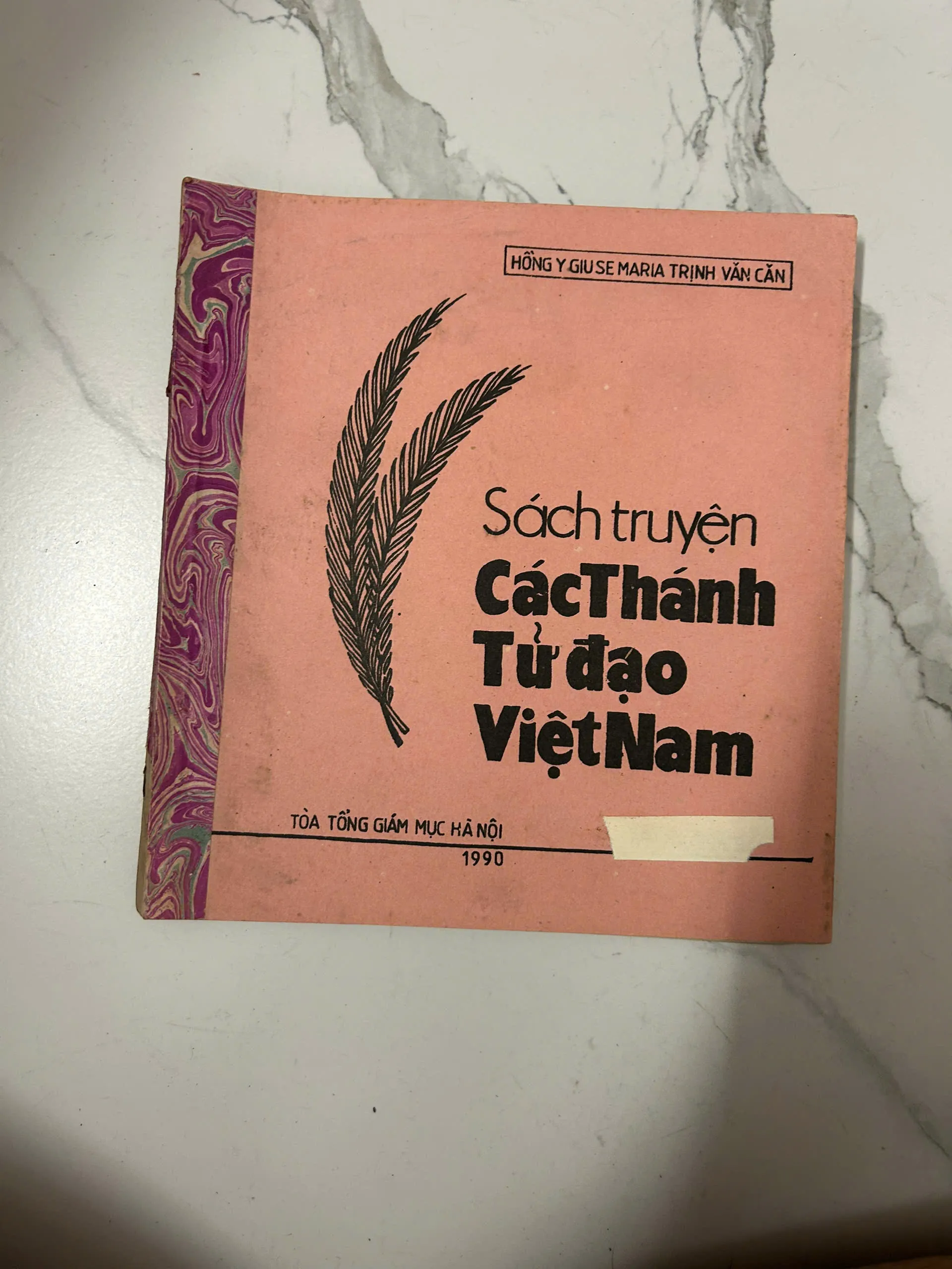 Sách truyện Các Thánh Tử Đạo Việt Nam - Hồng Y Giuse Maria Trịnh Văn Căn
