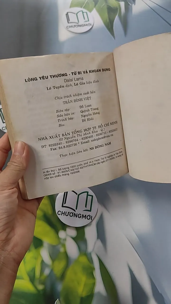 Lòng Thương Từ Bi Khoan Dung - Dalai Lama 775950