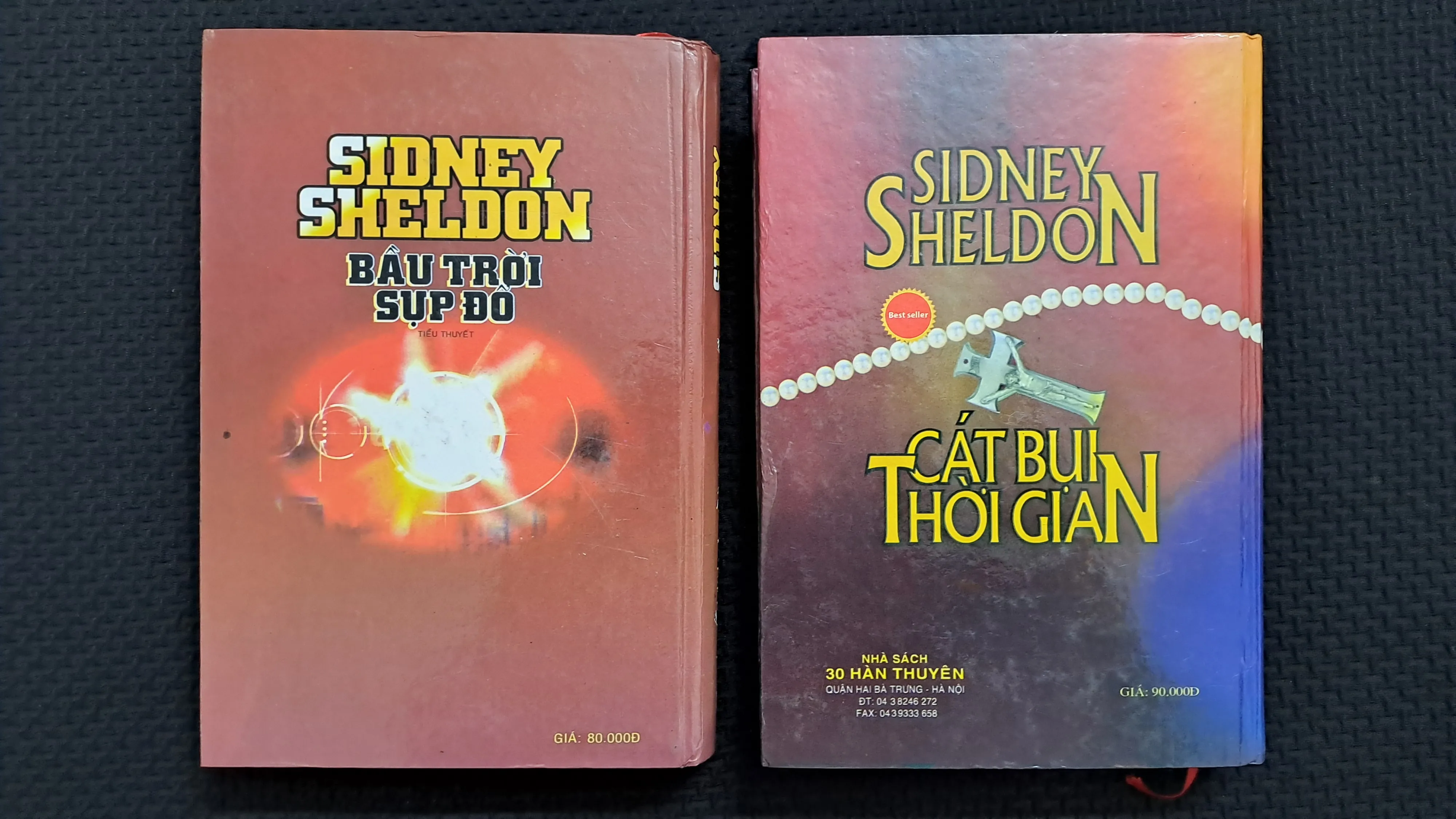 Combo Bầu trời sụp đổ + Cát bụi thời gian ( tác giả Sidney Sheldon) 1027194