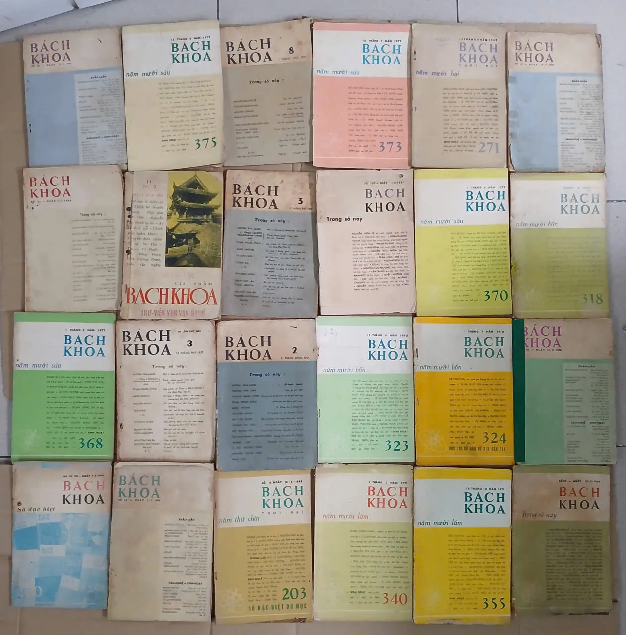 TẠP CHÍ BÁCH KHOA (24 SỐ)