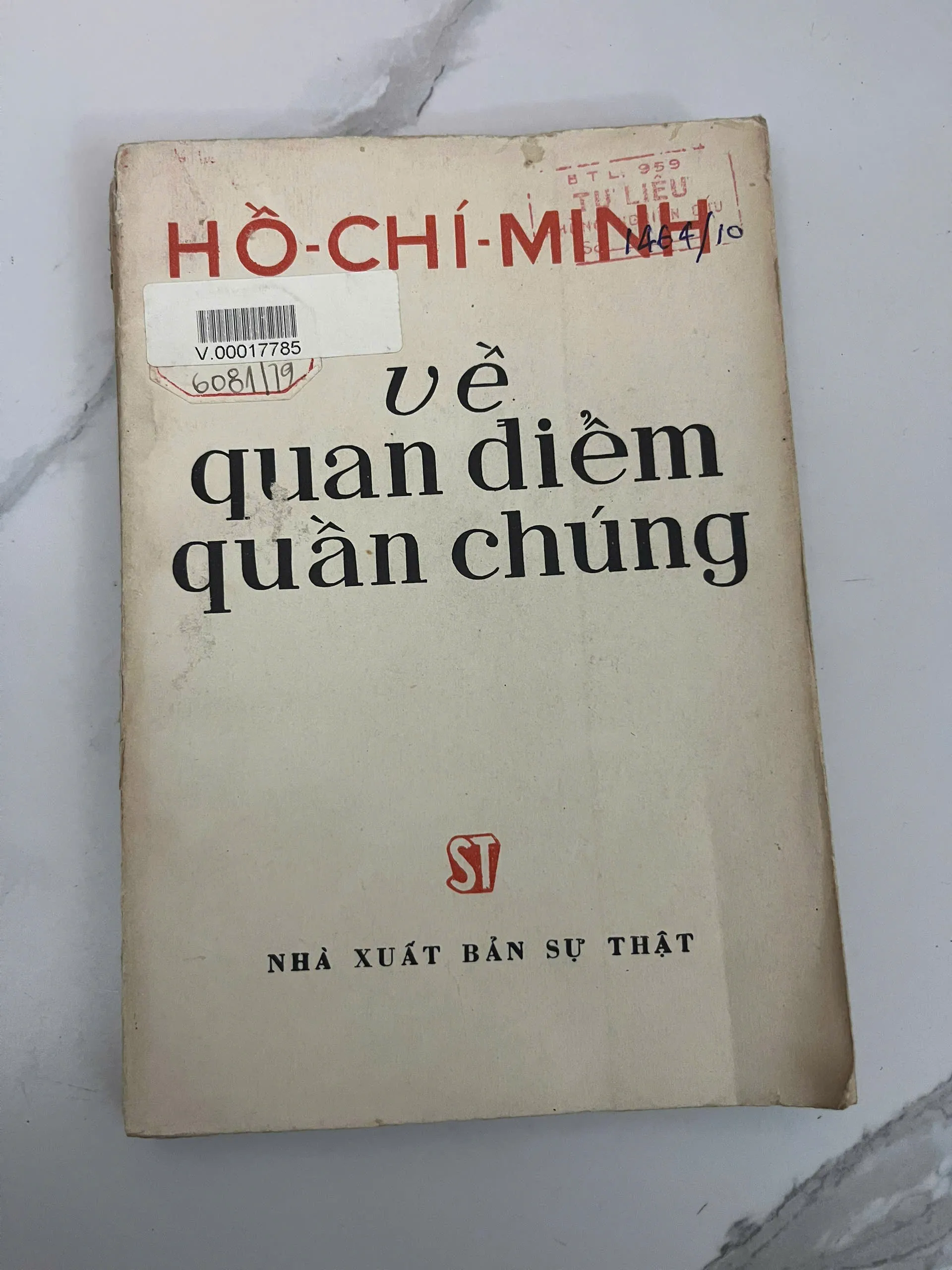 Về quan điểm quần chúng – Hồ Chí Minh
