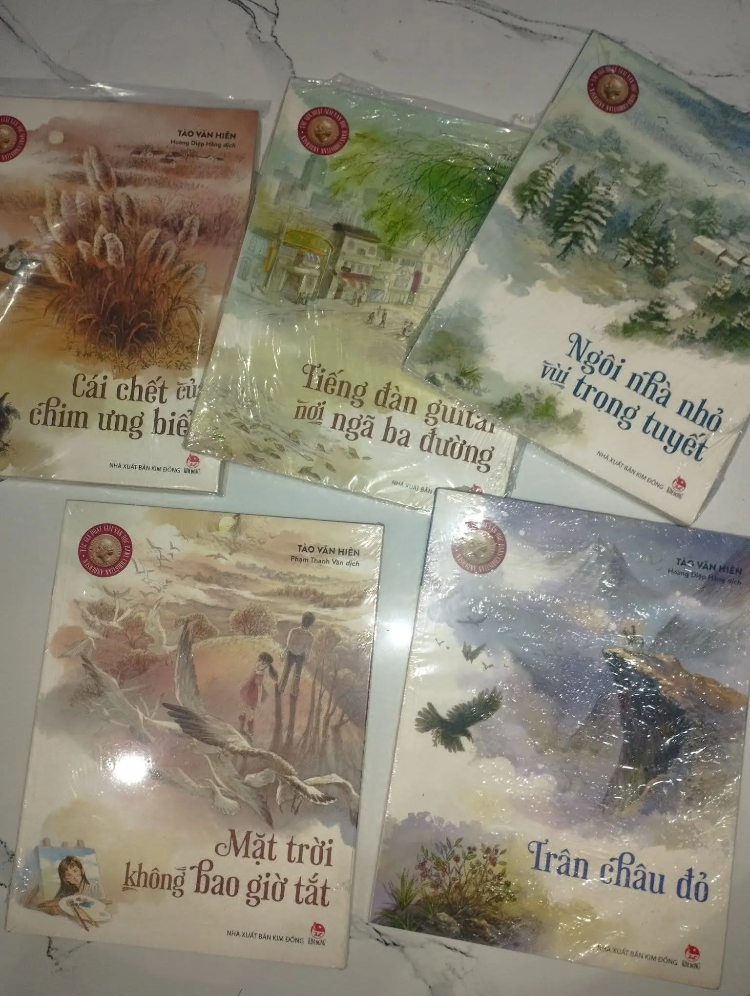 Trọn bộ 5 quyển Tào Văn Hiên nxb Kim Đồng