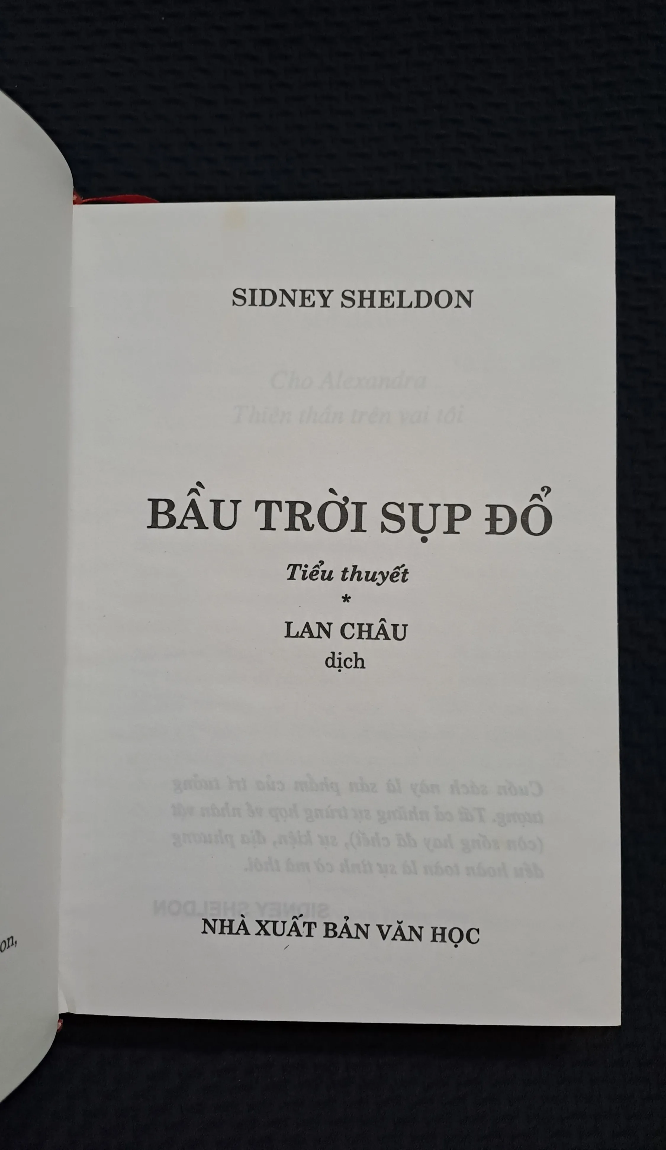 Combo Bầu trời sụp đổ + Cát bụi thời gian ( tác giả Sidney Sheldon) 1027194