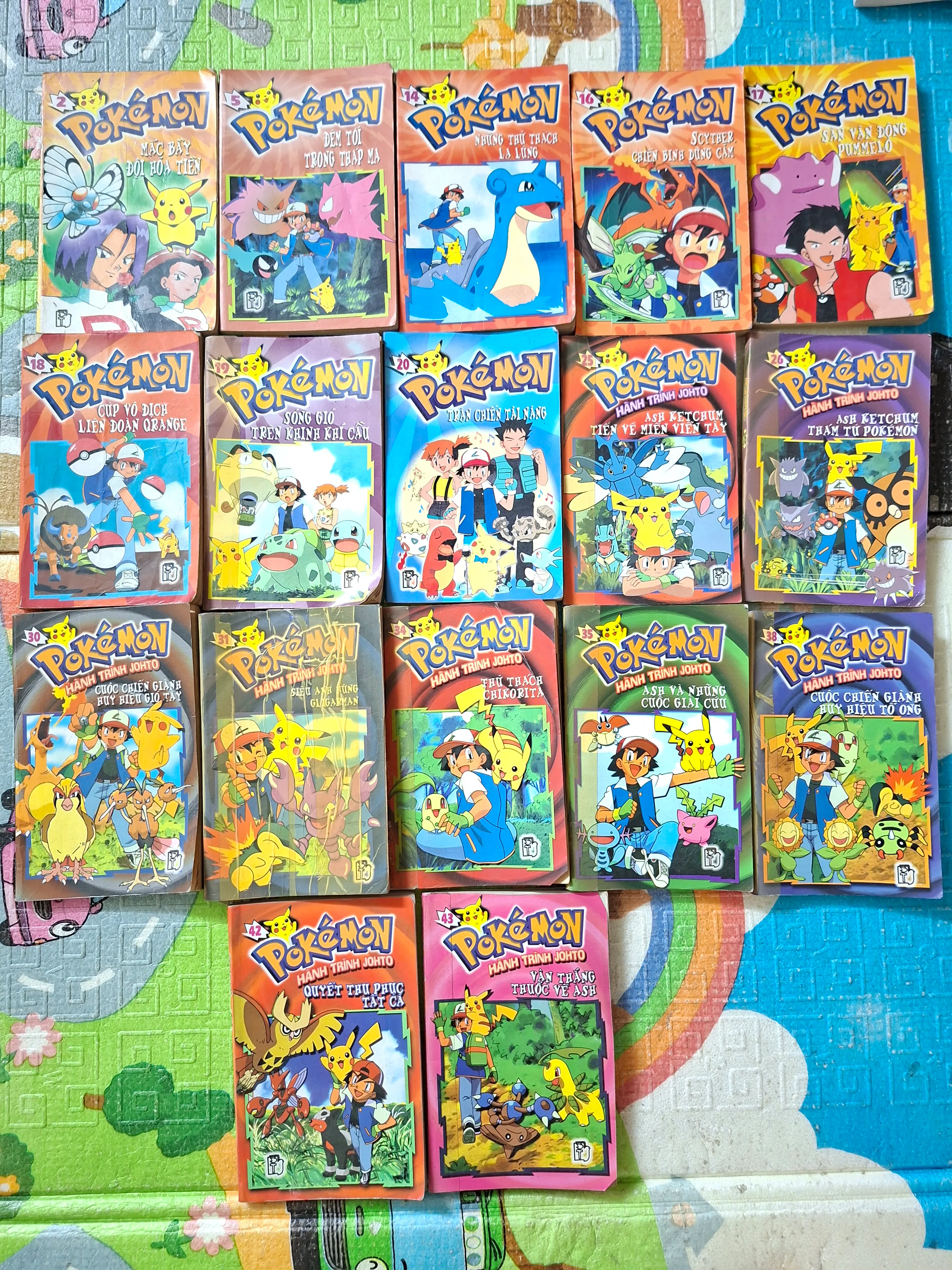 truyện chữ Pokémon (combo 17q)