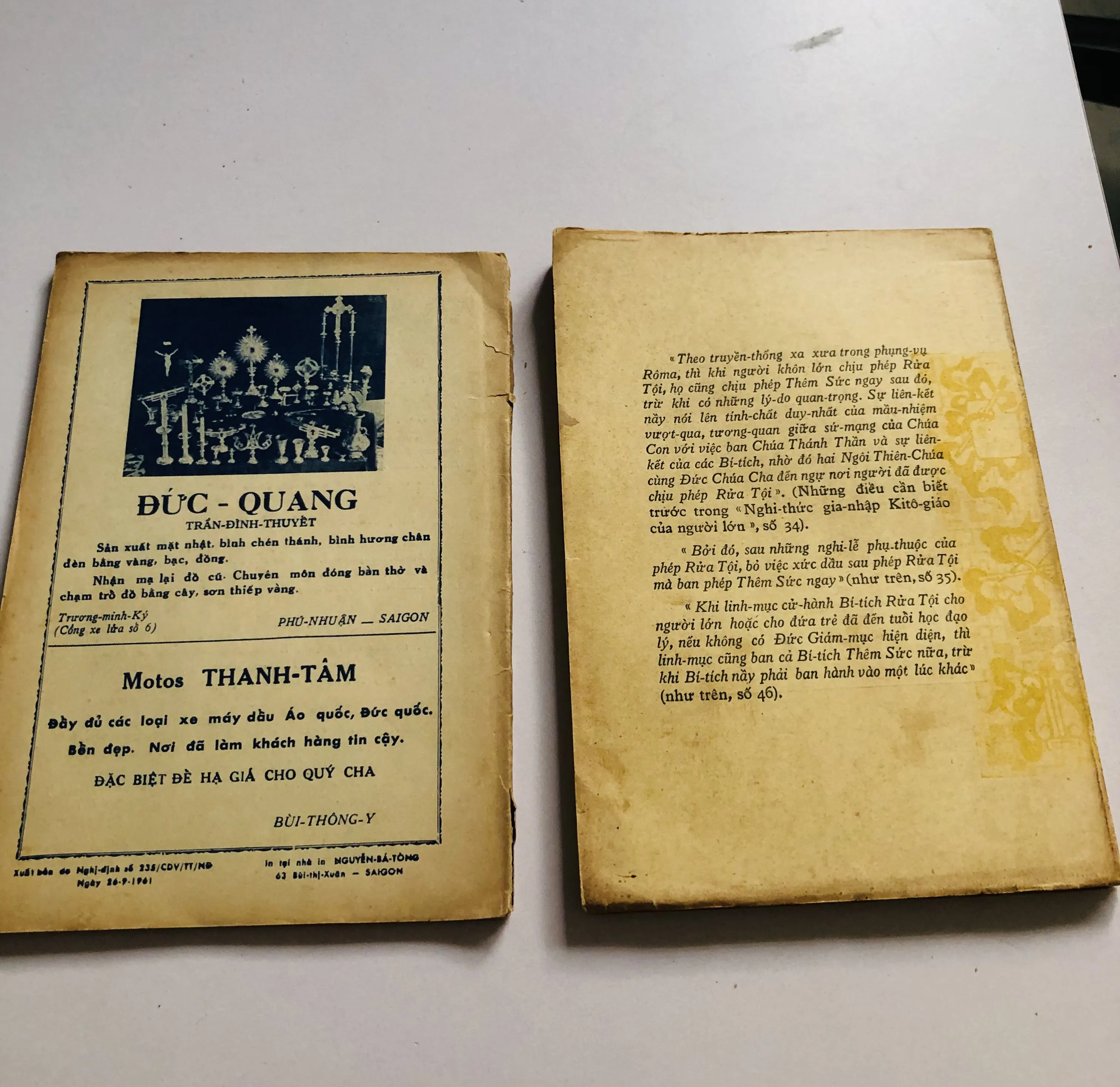 2 CUỐN TẠP CHÍ CÔNG GIÁO XƯA 1964 & 1973 752813