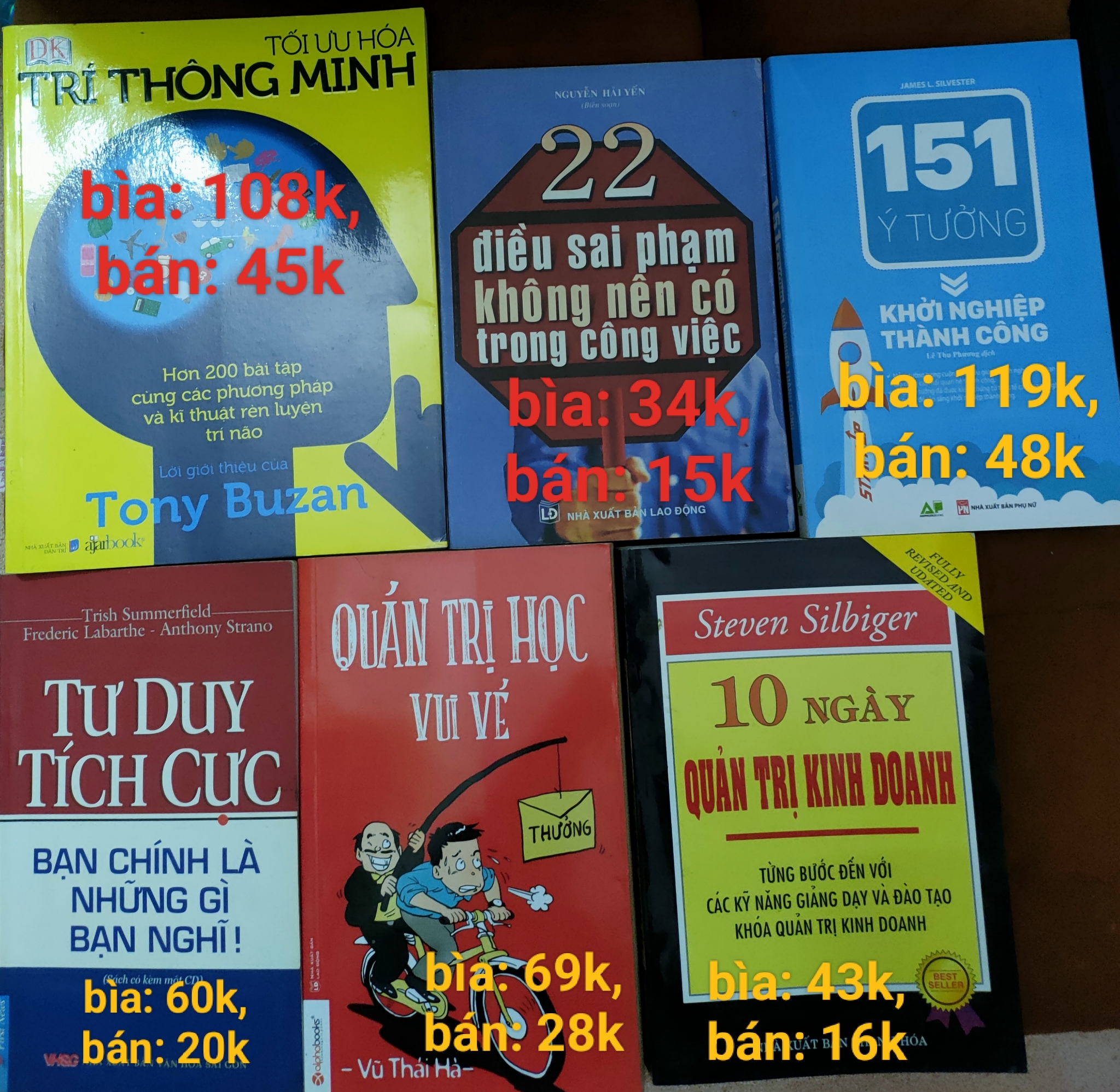 SÁCH KINH DOANH, PHÁT TRIỂN BẢN THÂN 24205