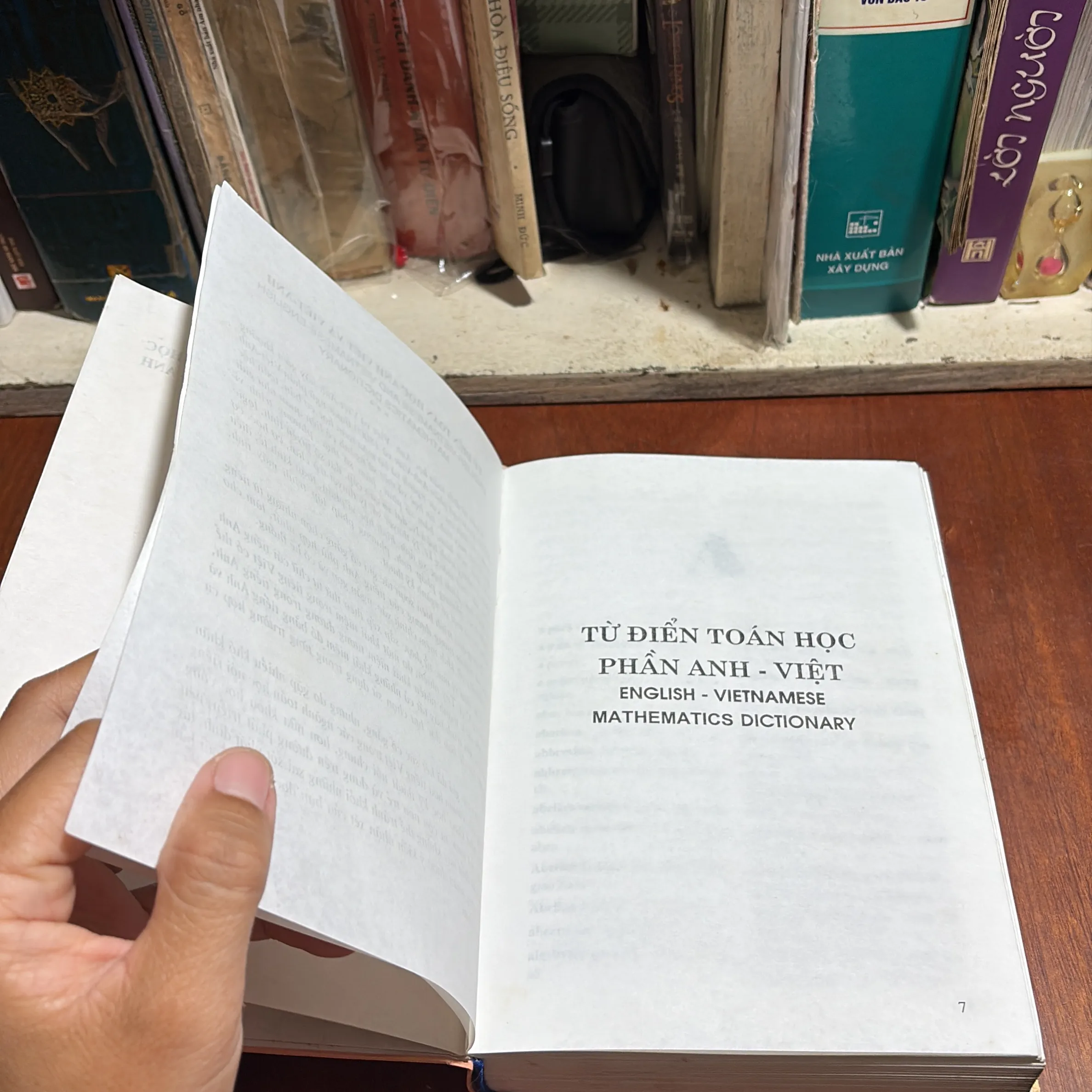 II Từ Điển Toán Học Anh Việt • Việt Anh Mathematics Dictionary) - Cung Kim Tiến - 2004 994248