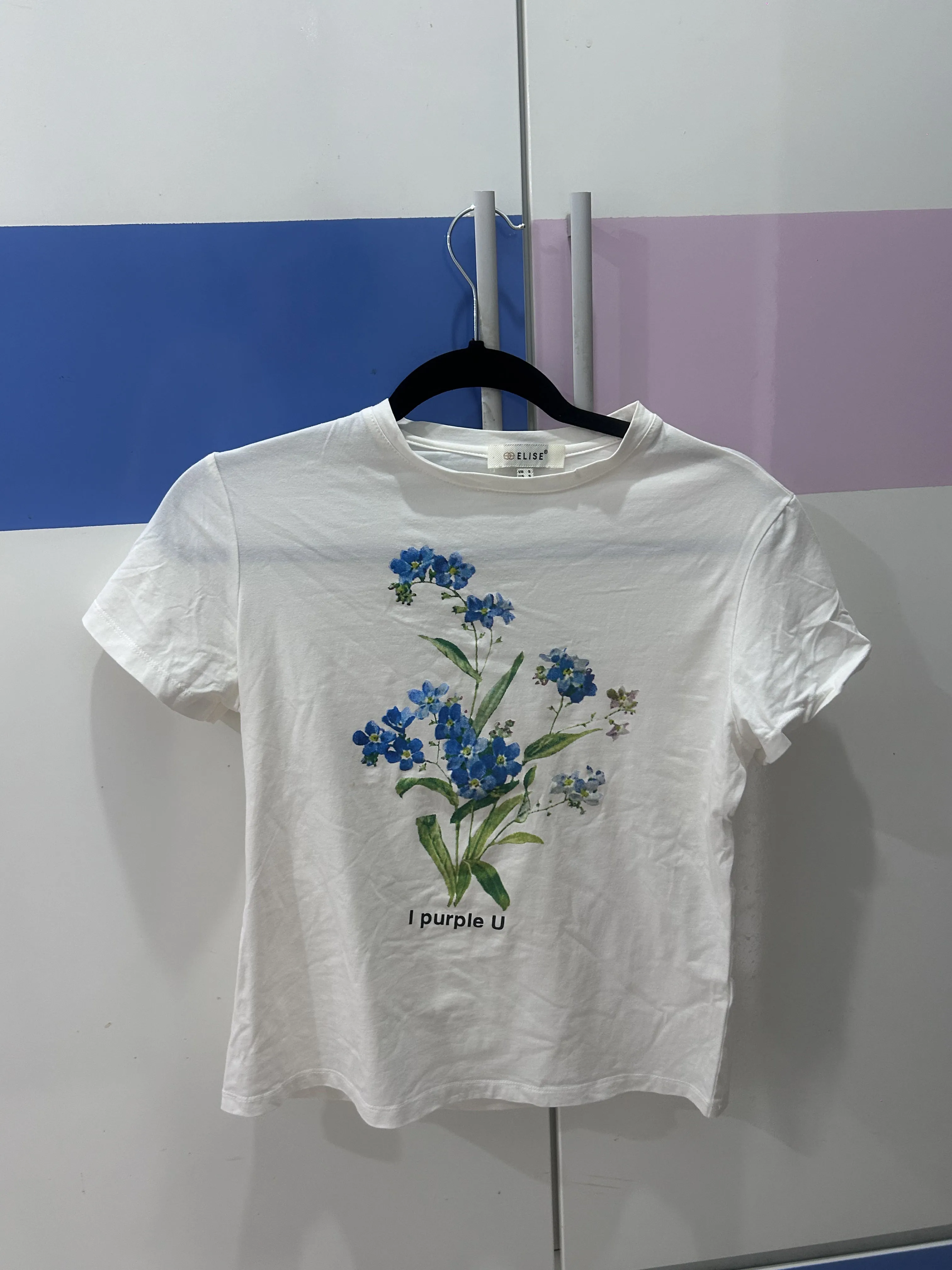 [ELISE] ÁO PHÔNG NỮ HOẠ TIẾT SIZE M