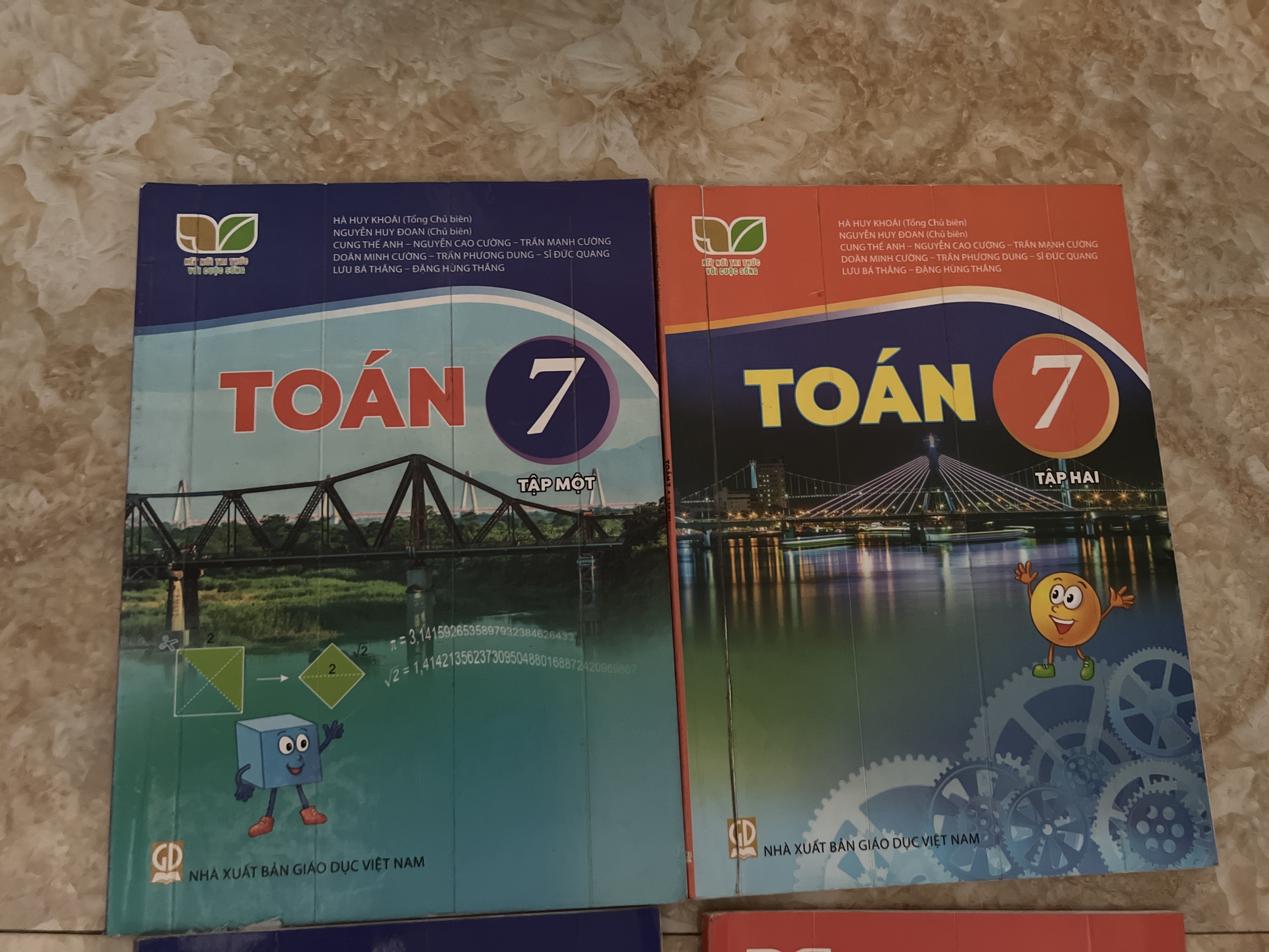 Combo 4. Quyển toán 7 kntt và bt