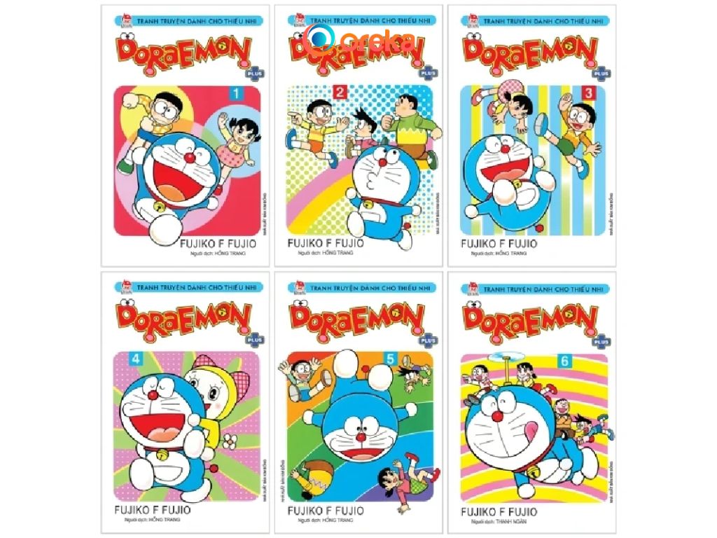 truyện tranh doraemon full 6 tập