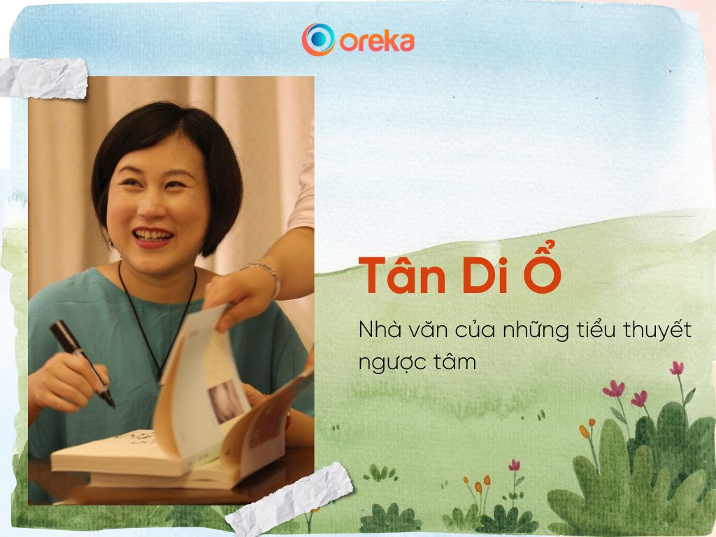 anh có thích nước Mỹ không sách, hình ảnh tác giả Tân Di Ổ 