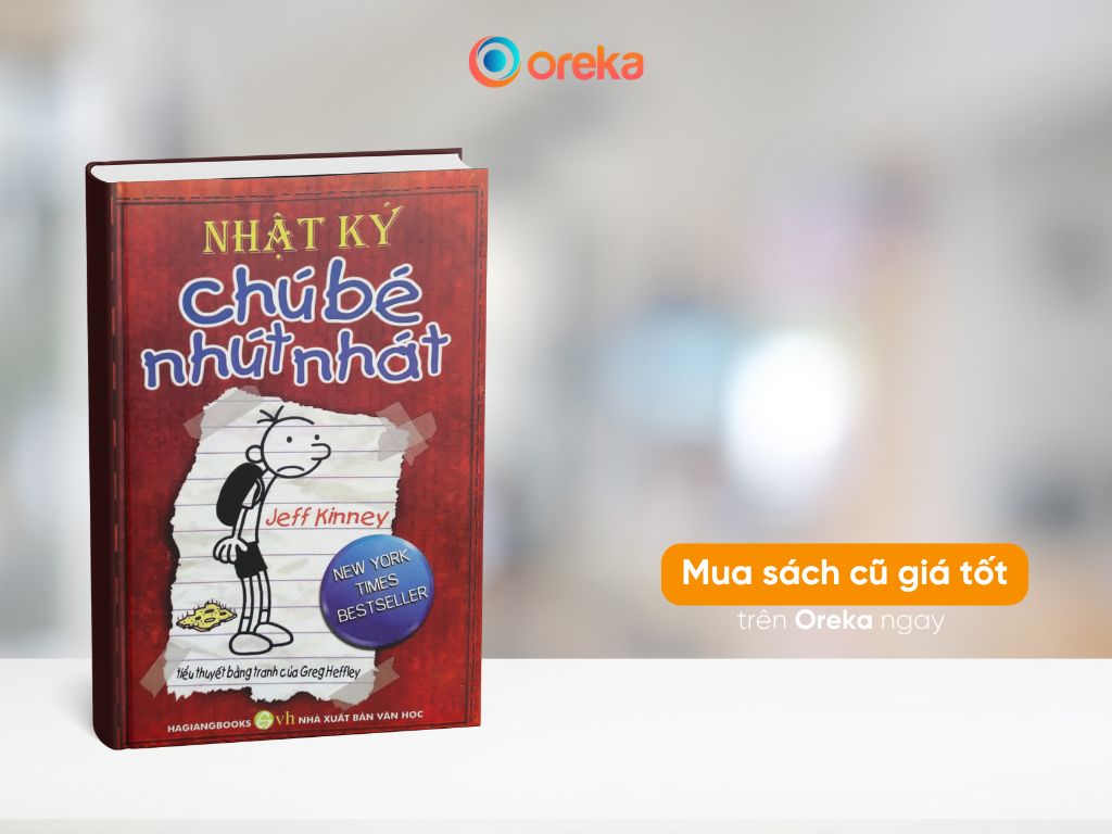 Sách Nhật Ký Chú Bé Nhút Nhát - Jeff Kinney